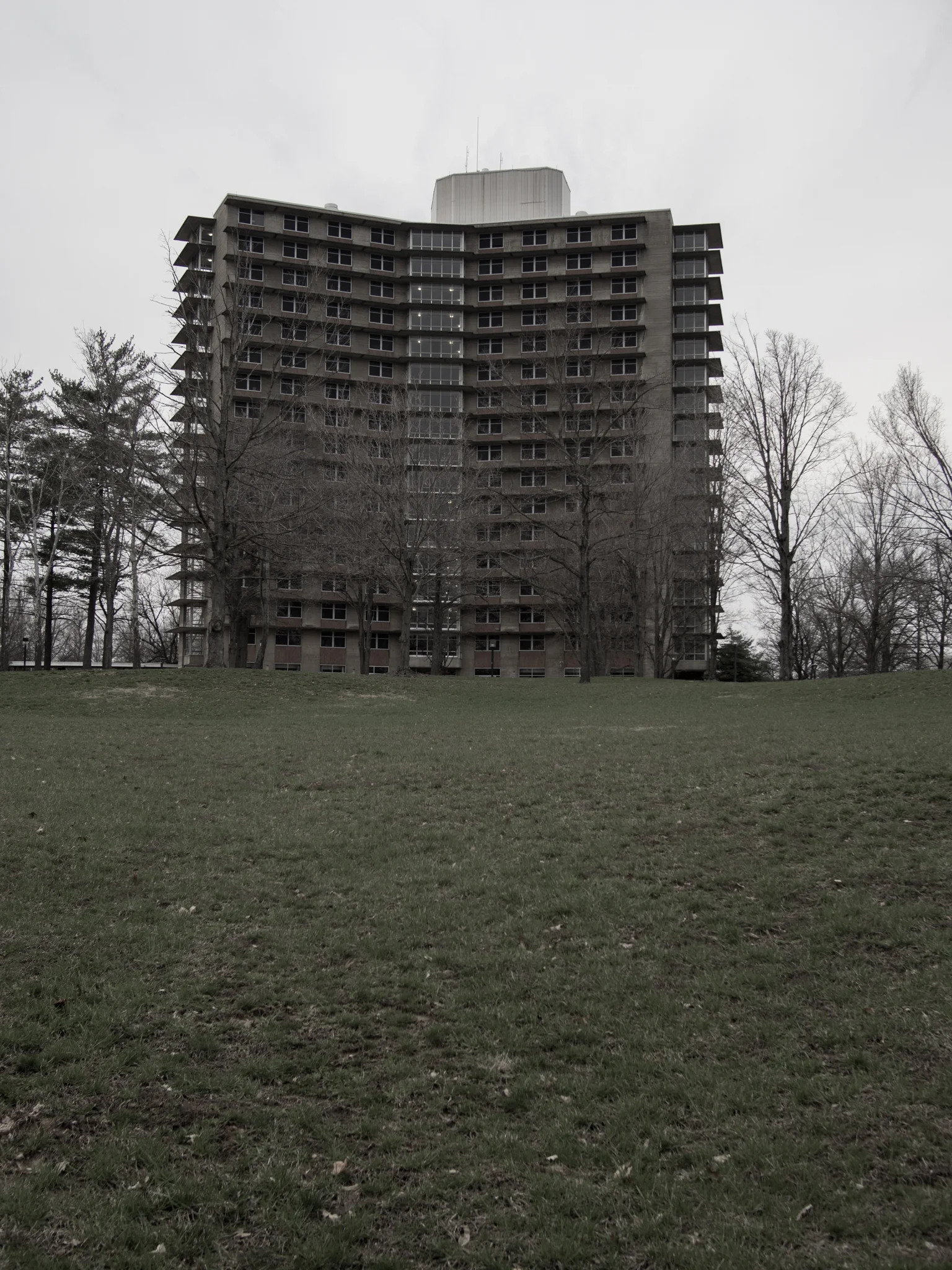 One of the "Towers" at SIU Carbondale