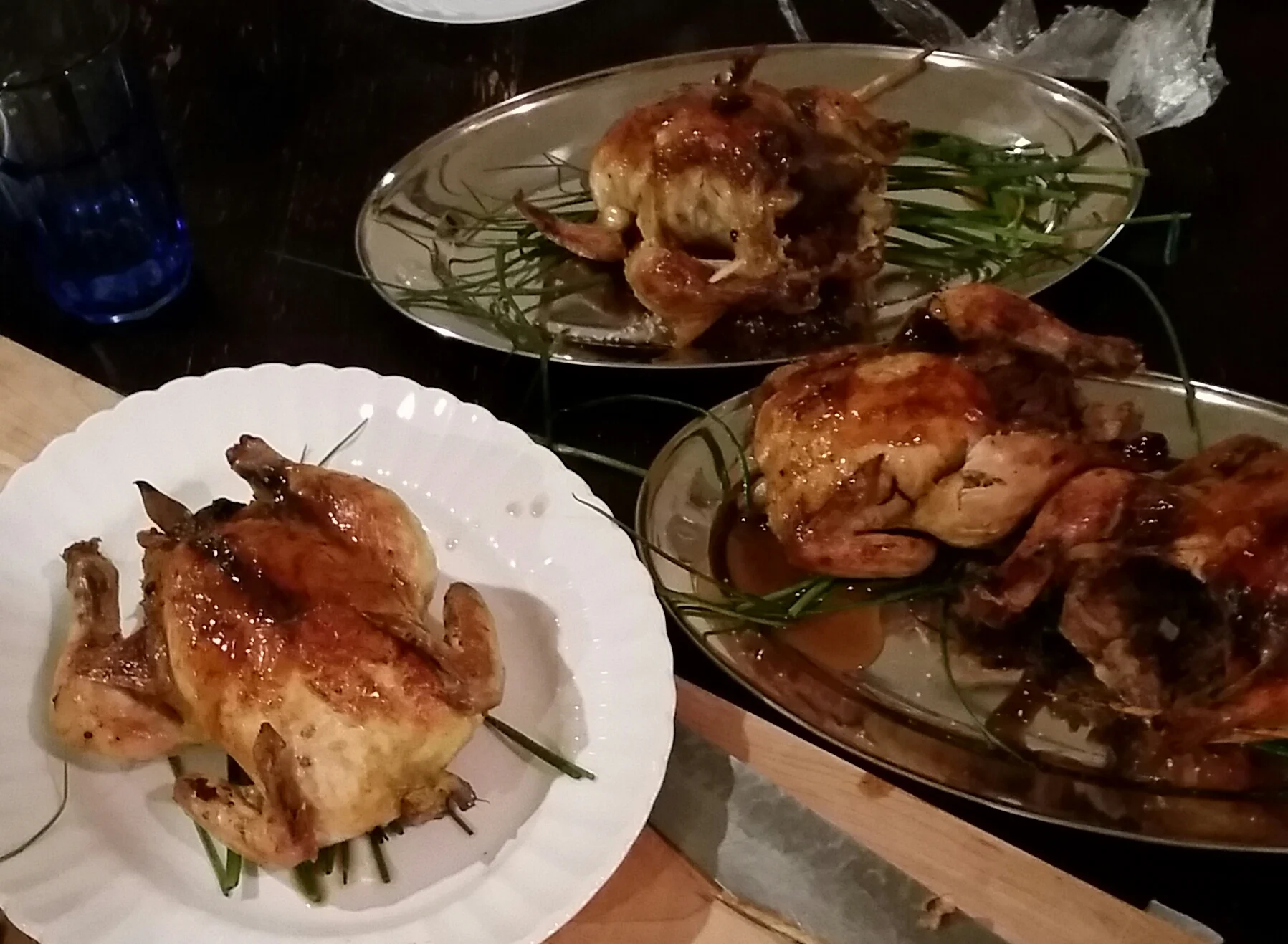 Brined for days and stuffed to the gills.