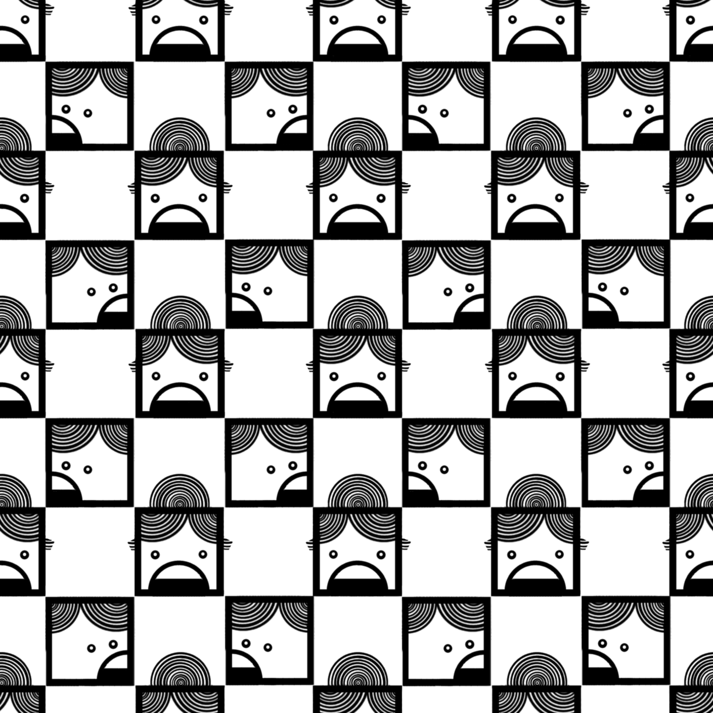 Loud Party. Digital pattern