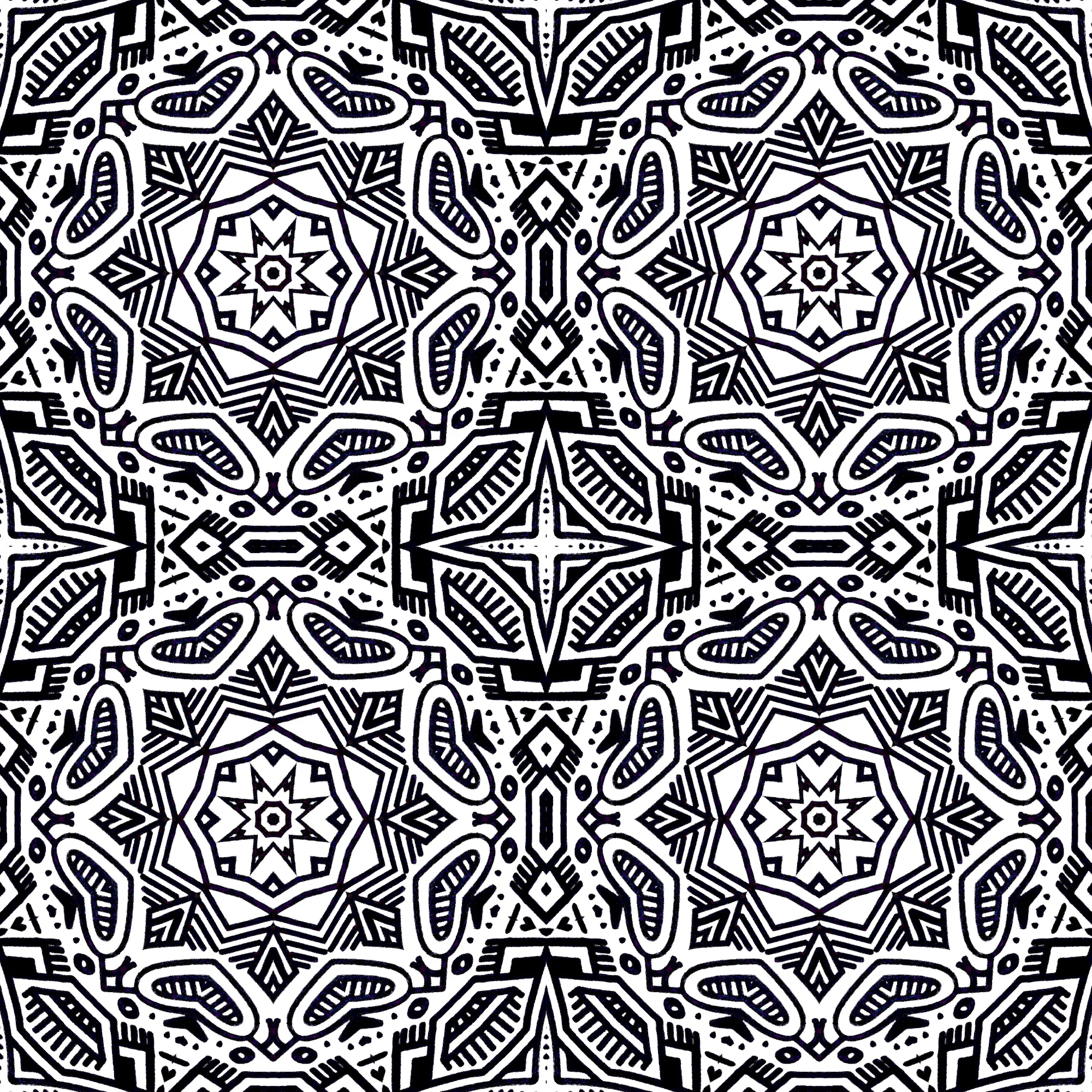 Tiled to ensure the pattern is pleasing to the eyeball. Always use a copy of the original layer so you don’t lose it.