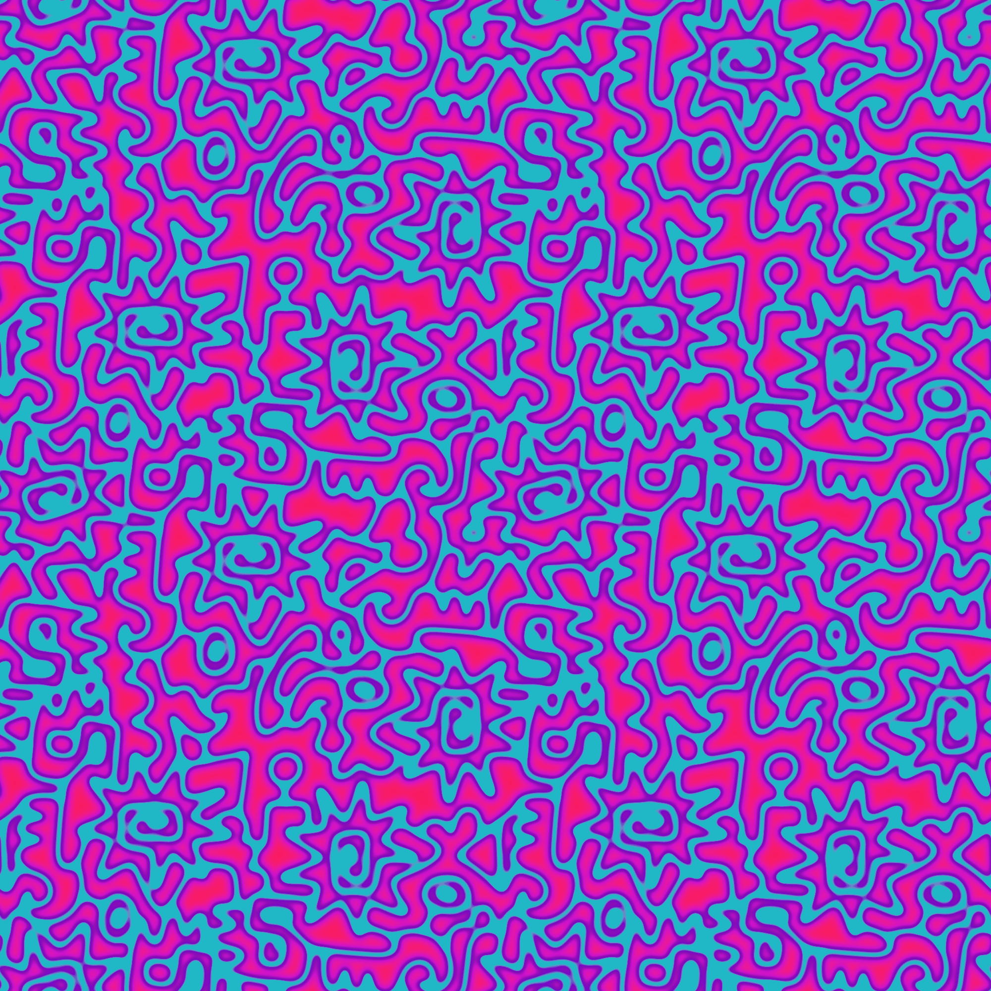 Gooey. Digital pattern