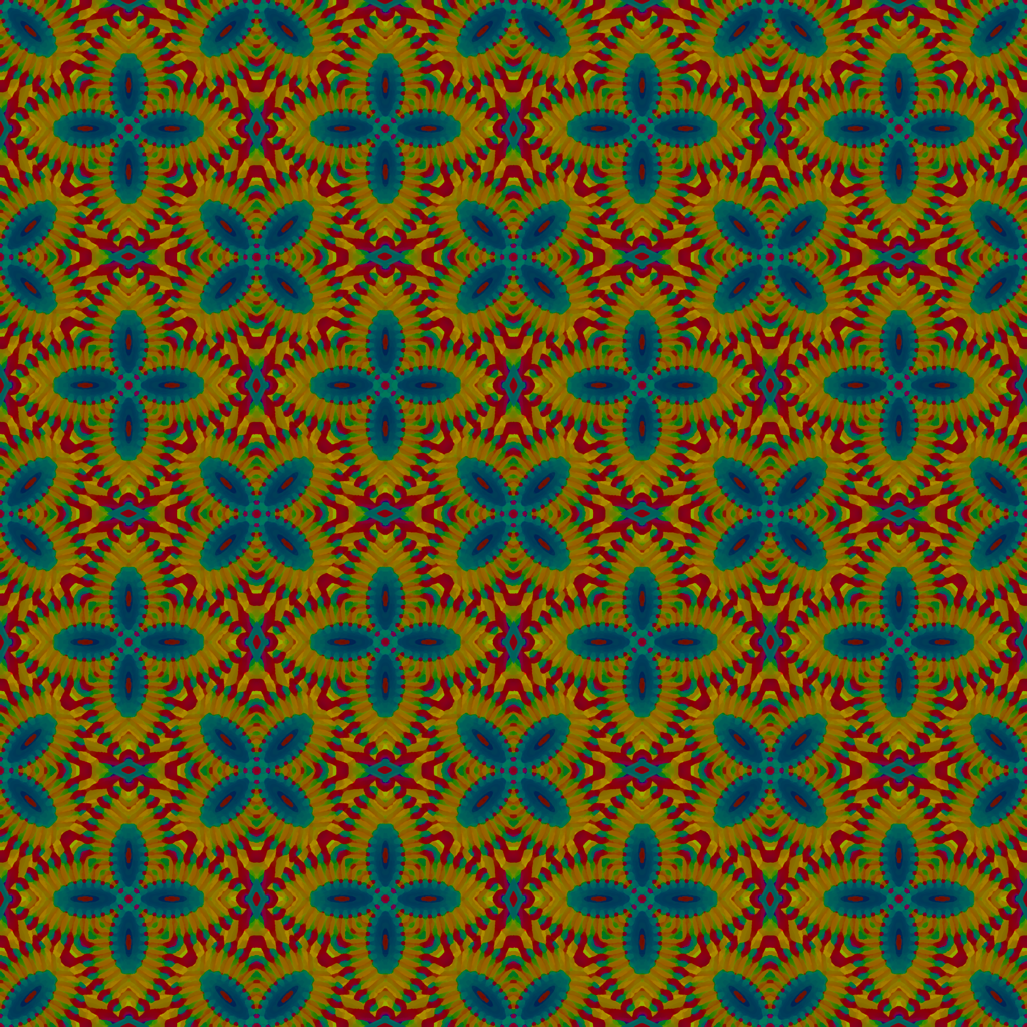 Colonial Clover. Digital pattern