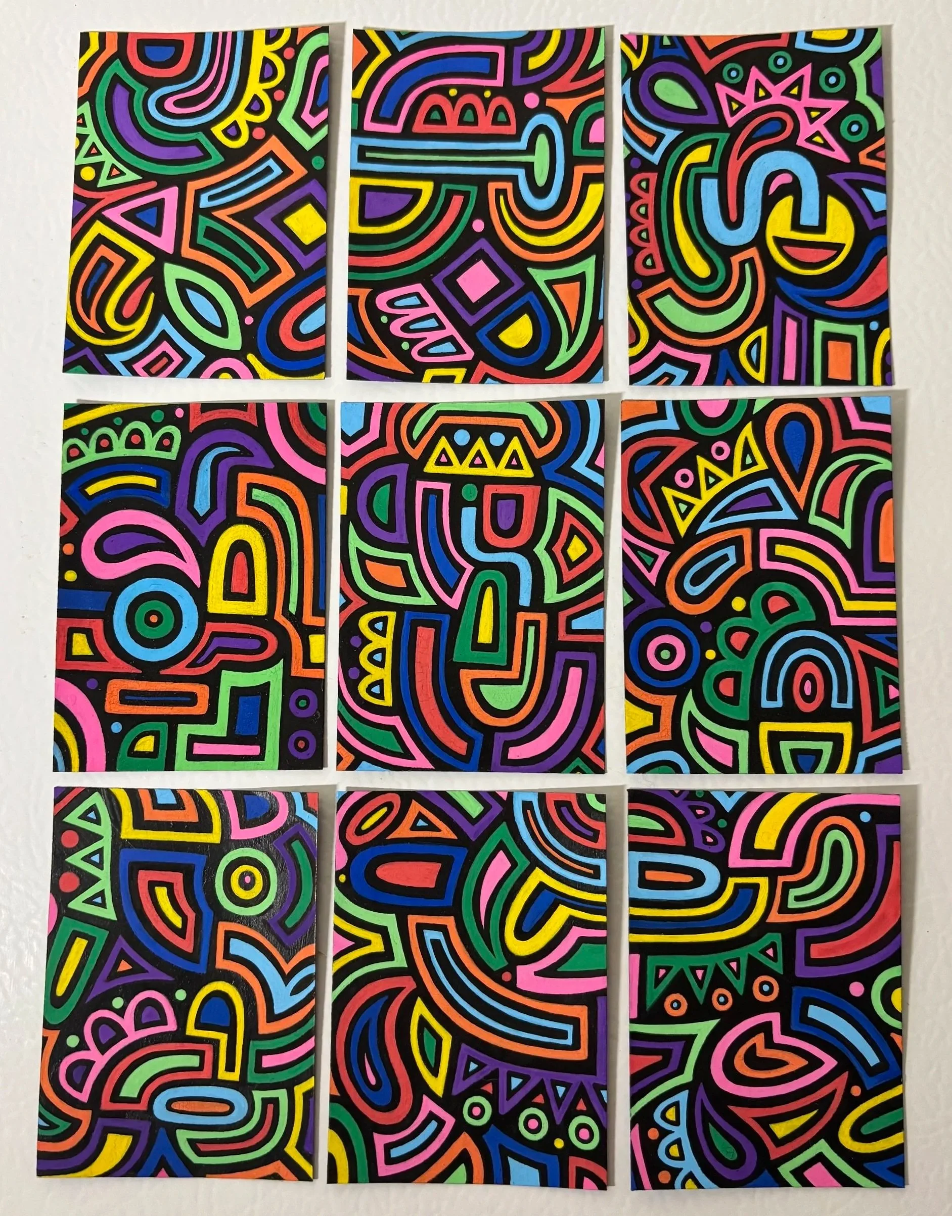 Funky Colorforms 