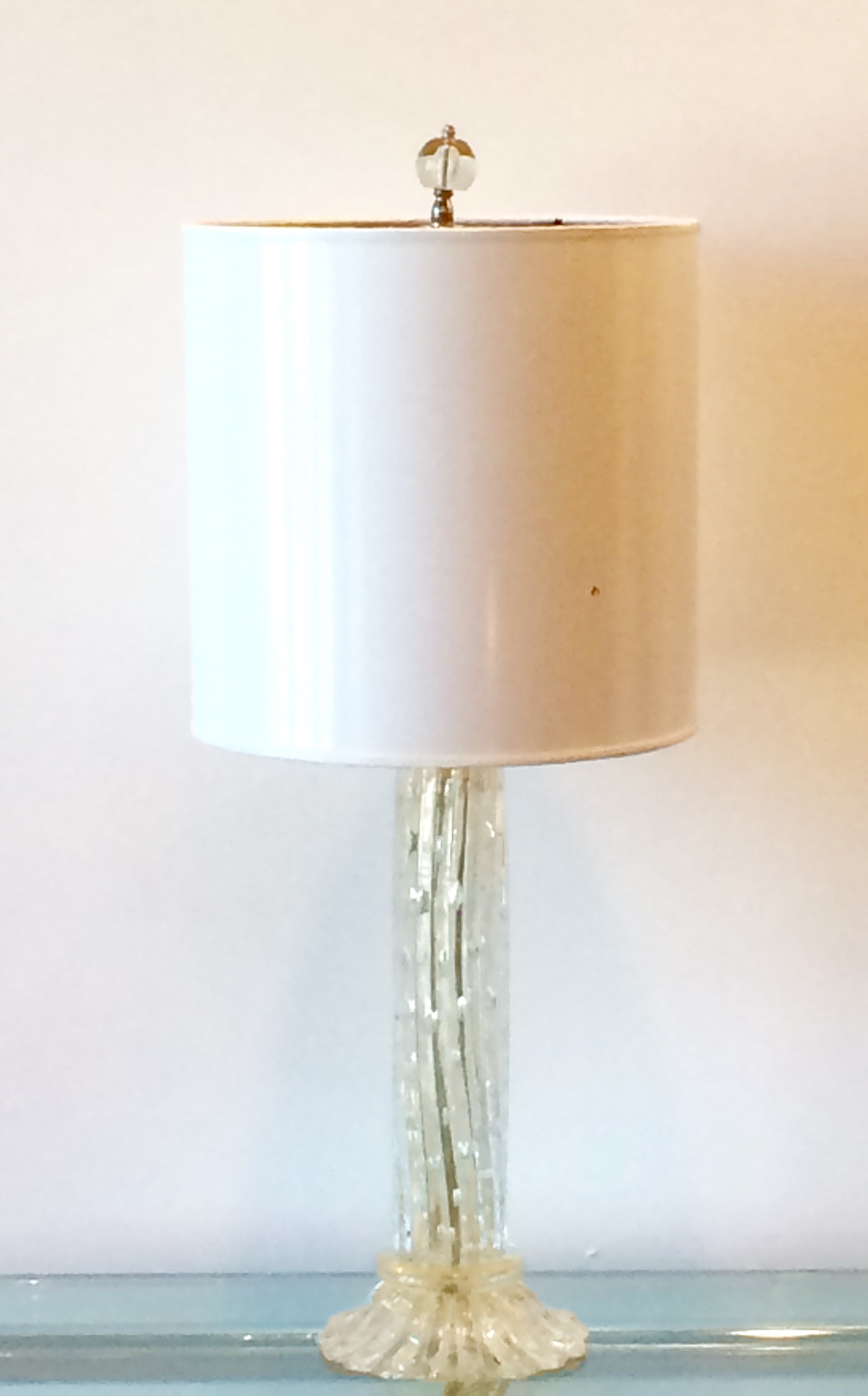 SOLD     small Murano lamp