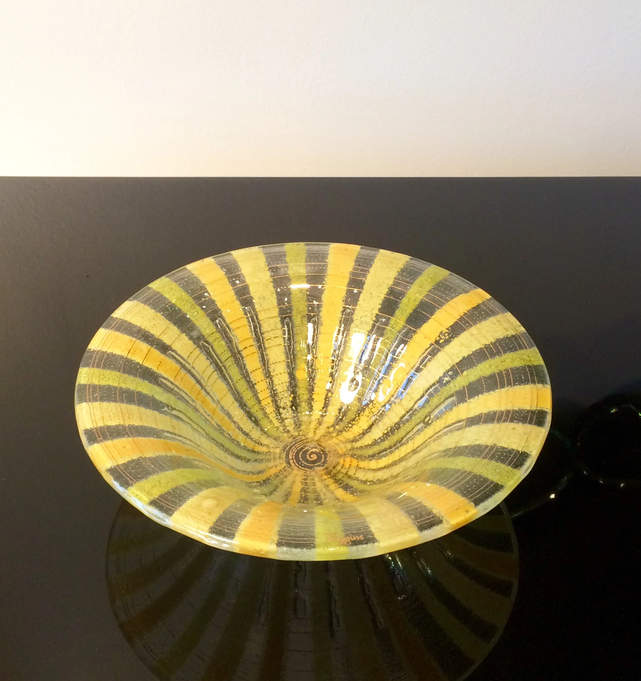 SOLD Higgins glass bowl