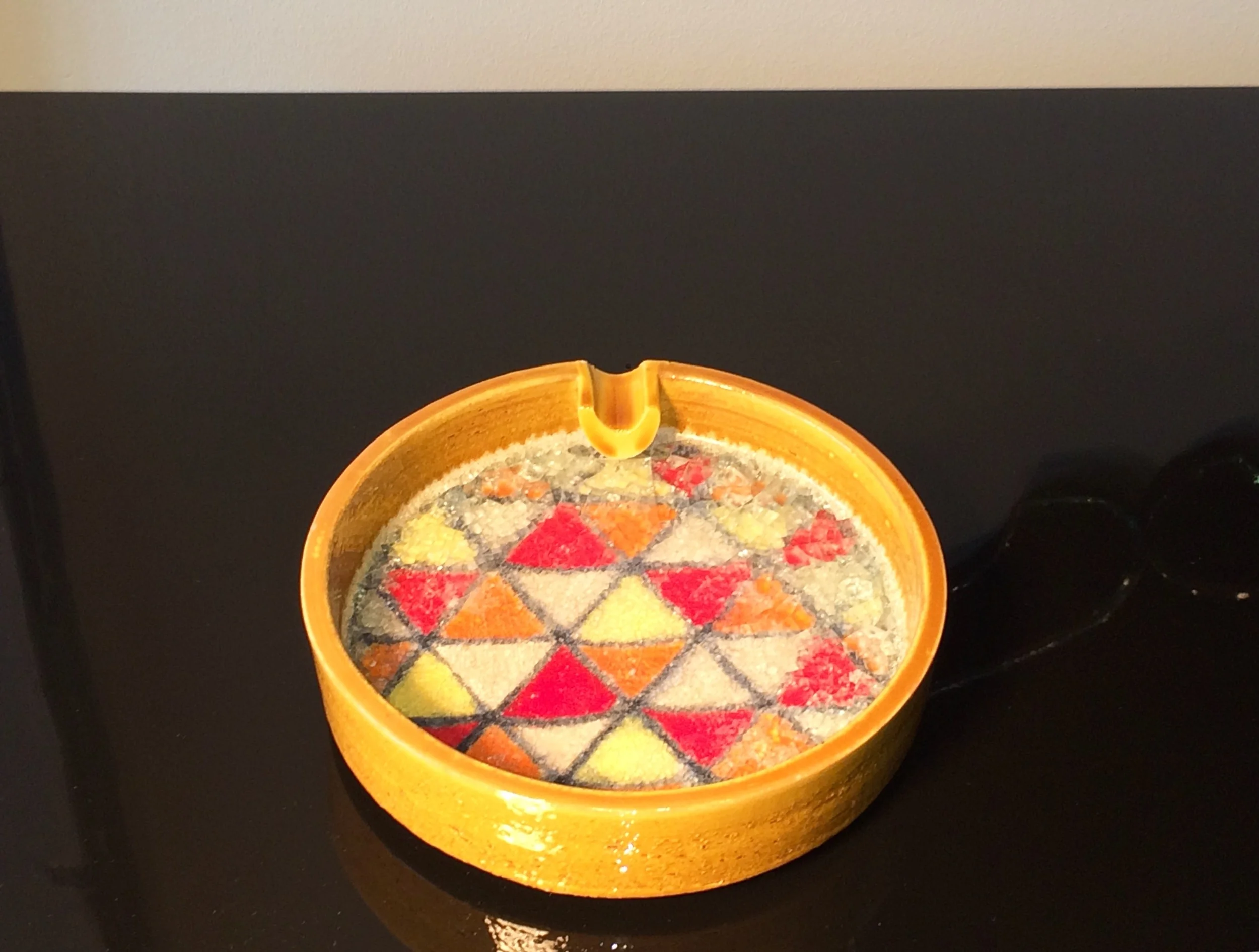 SOLD    Italian multicolor bowl