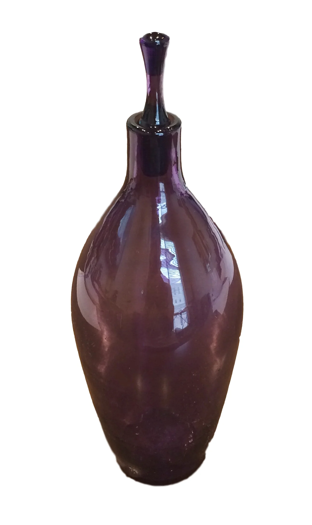 Amethyst colour Italian decanter