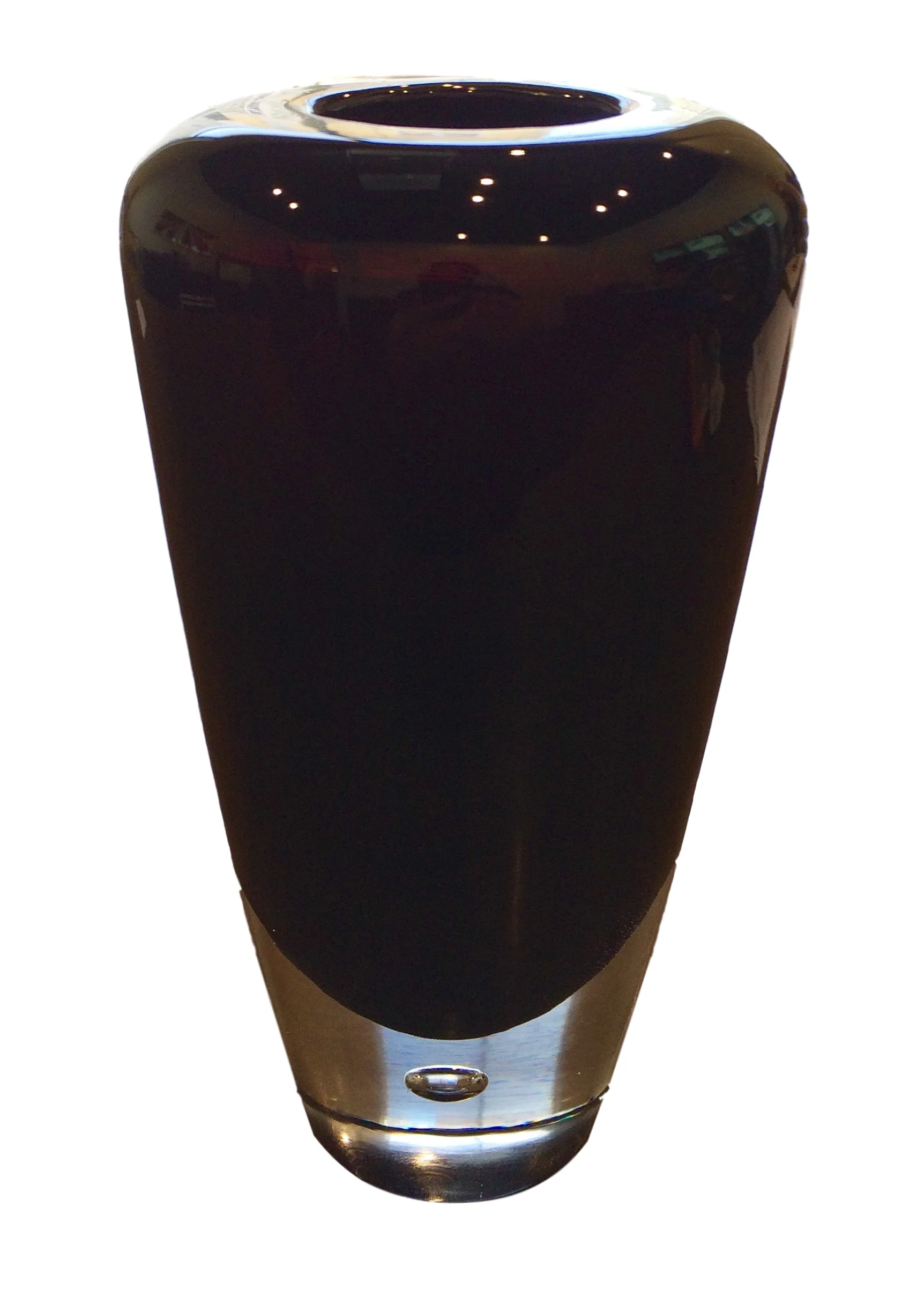 SOLD   Cased Murano vase