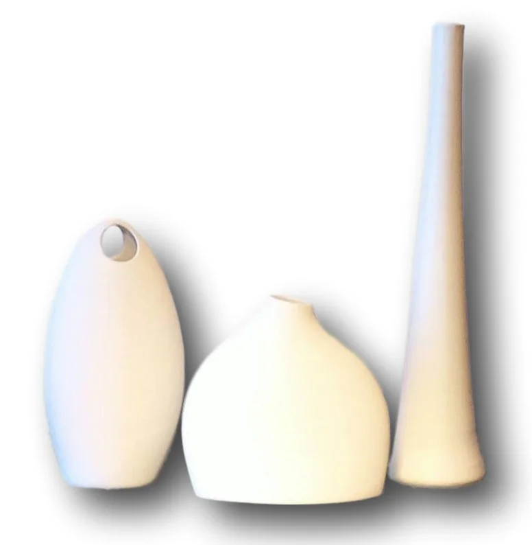 SOLD    Set of 3 New ceramic vases