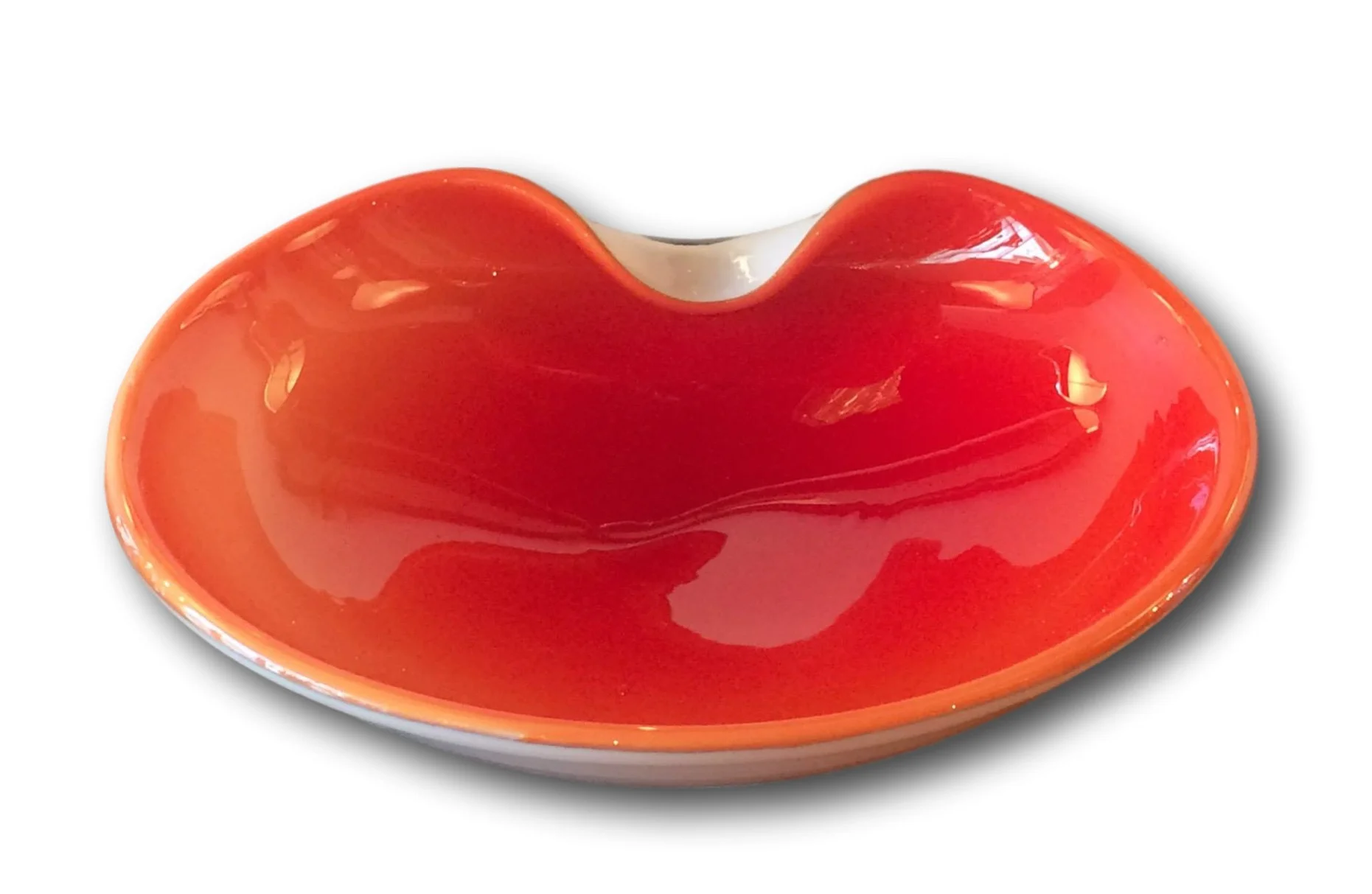 Cased Murano Barbini bowl