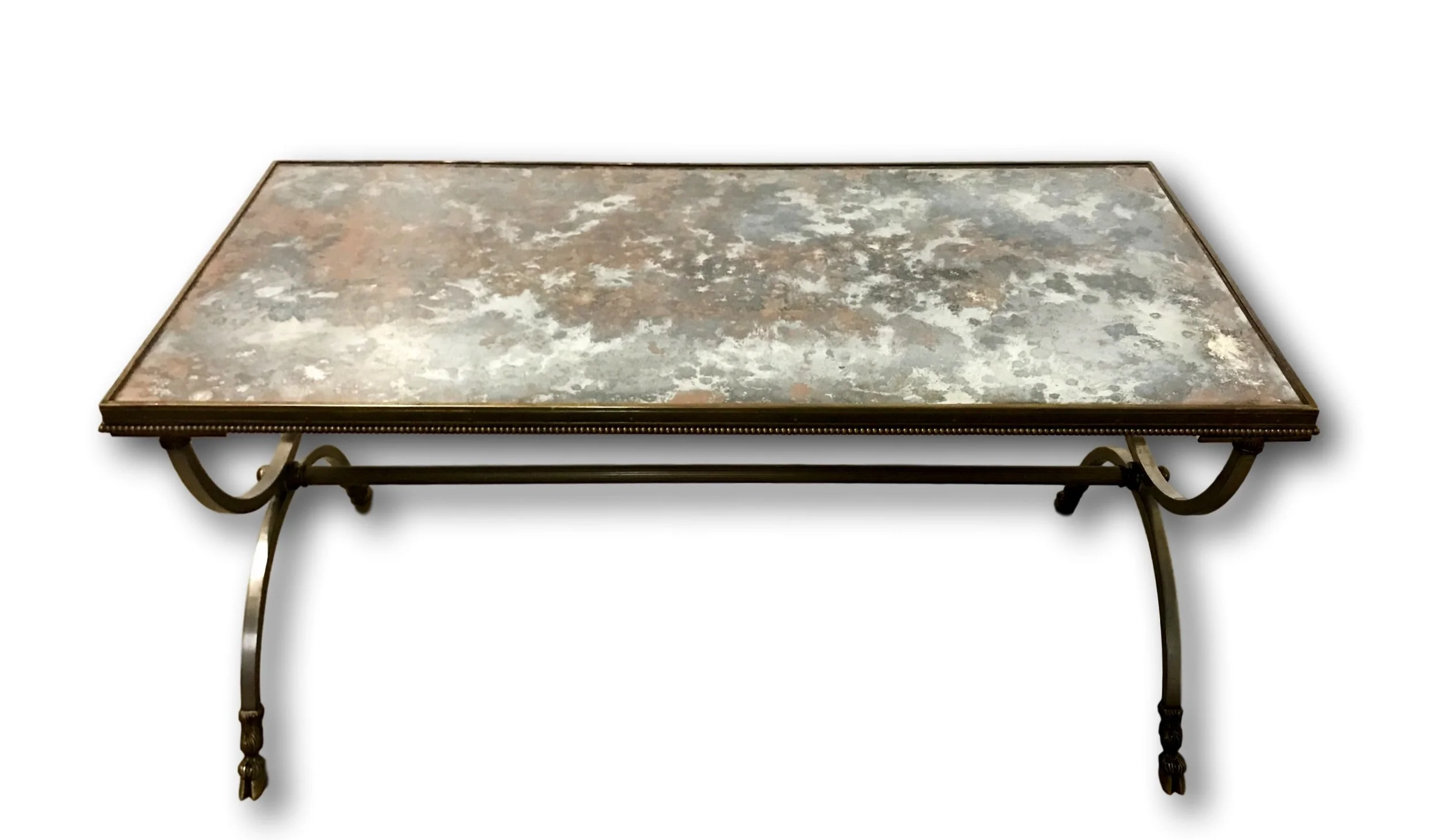 Mid 20th. century Brass Coffee table