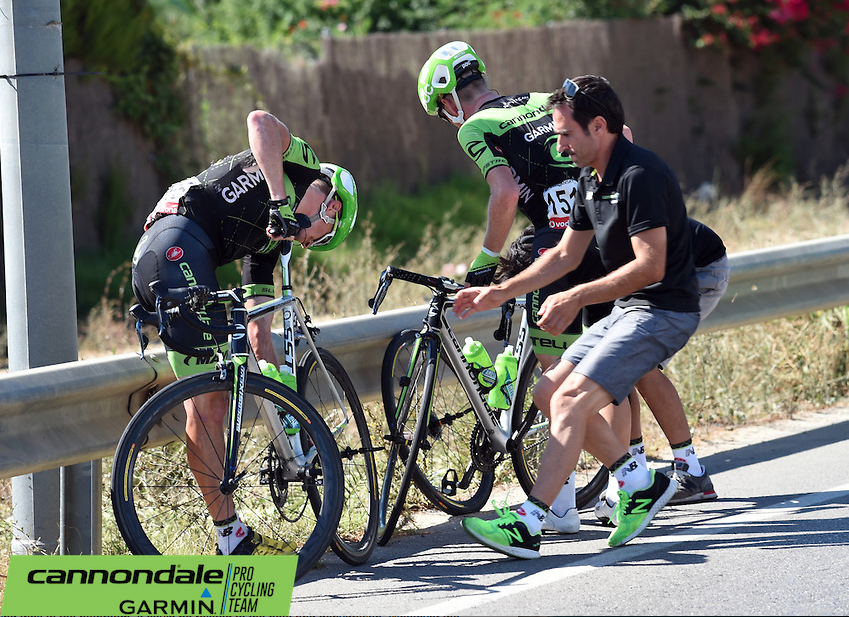 Helping Talansky with his flat