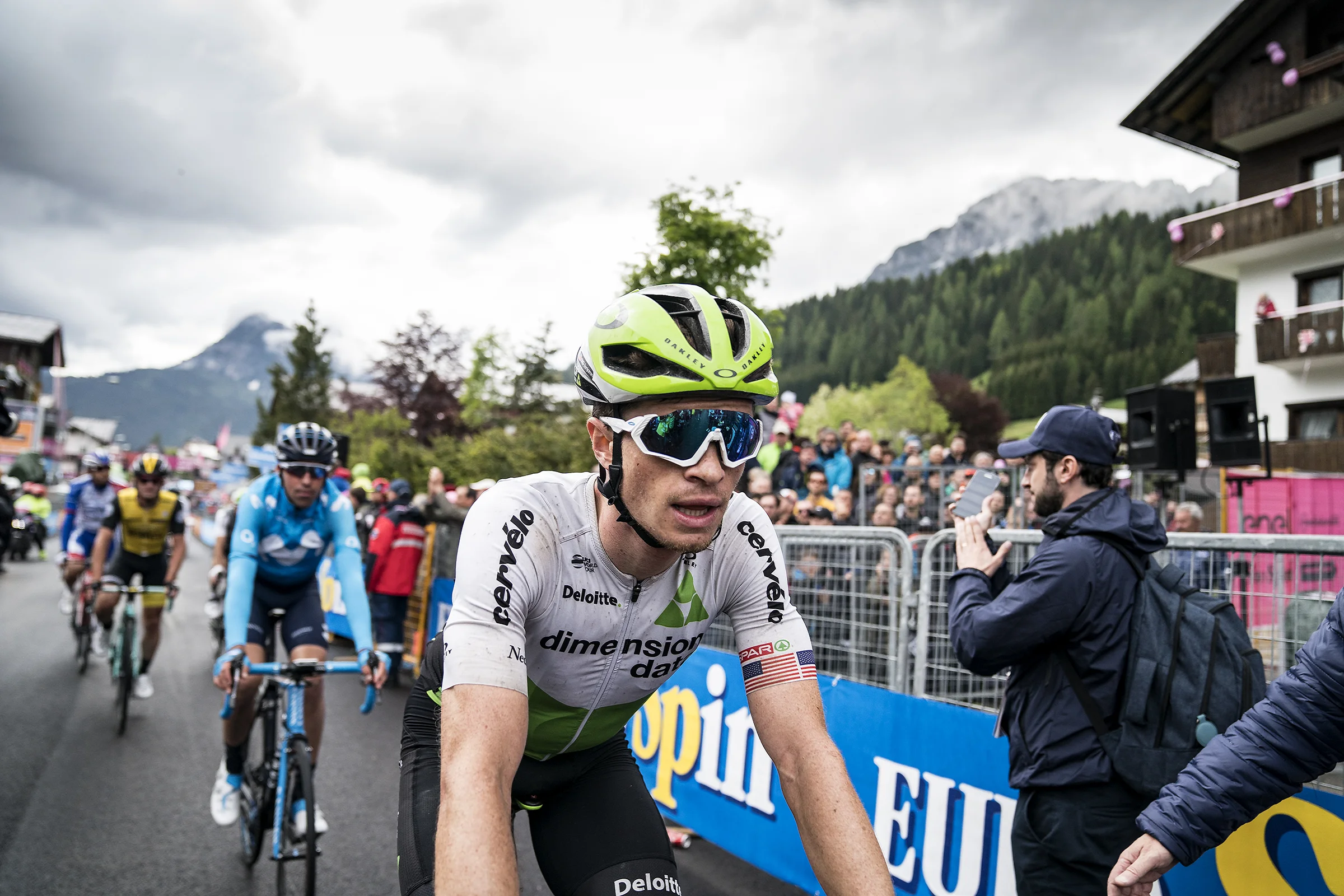 At the finish after an brutal yet encouraging stage. PC: Scott Mitchell 