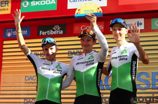 First in the team competition. PC: Getty Images