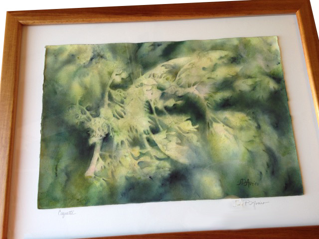 Float-mounted Original with Koa Wood Frame