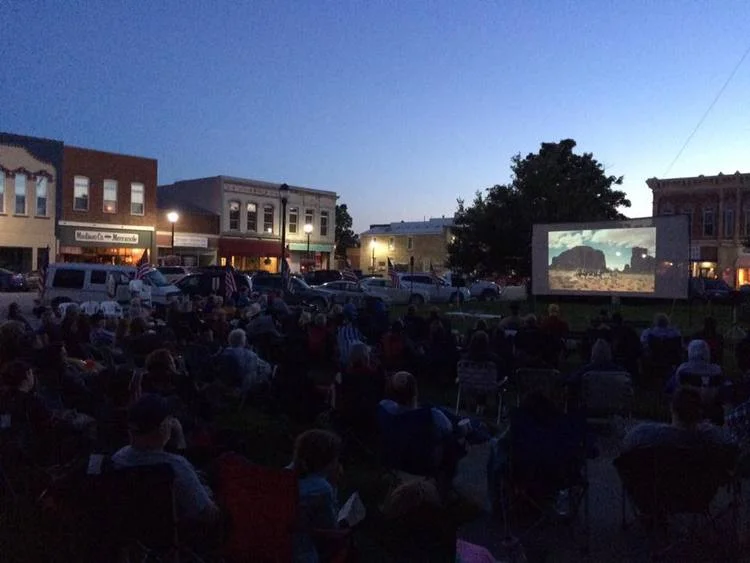 The Iowa presents a free outdoor screening of The Searchers during the John Wayne Birthday Celebration weekend, 2016.