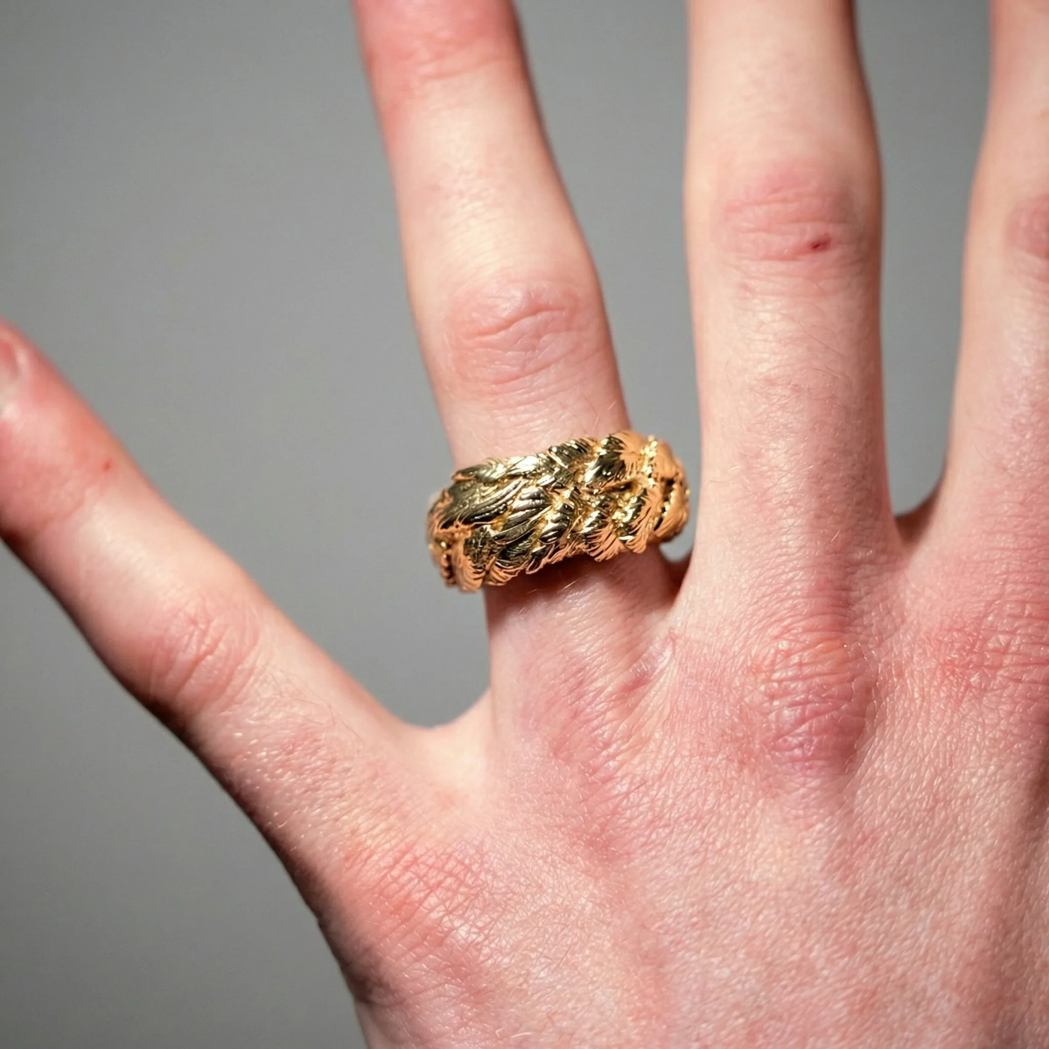 Halo of Haft Ring, 18k Gold, Edition of 51