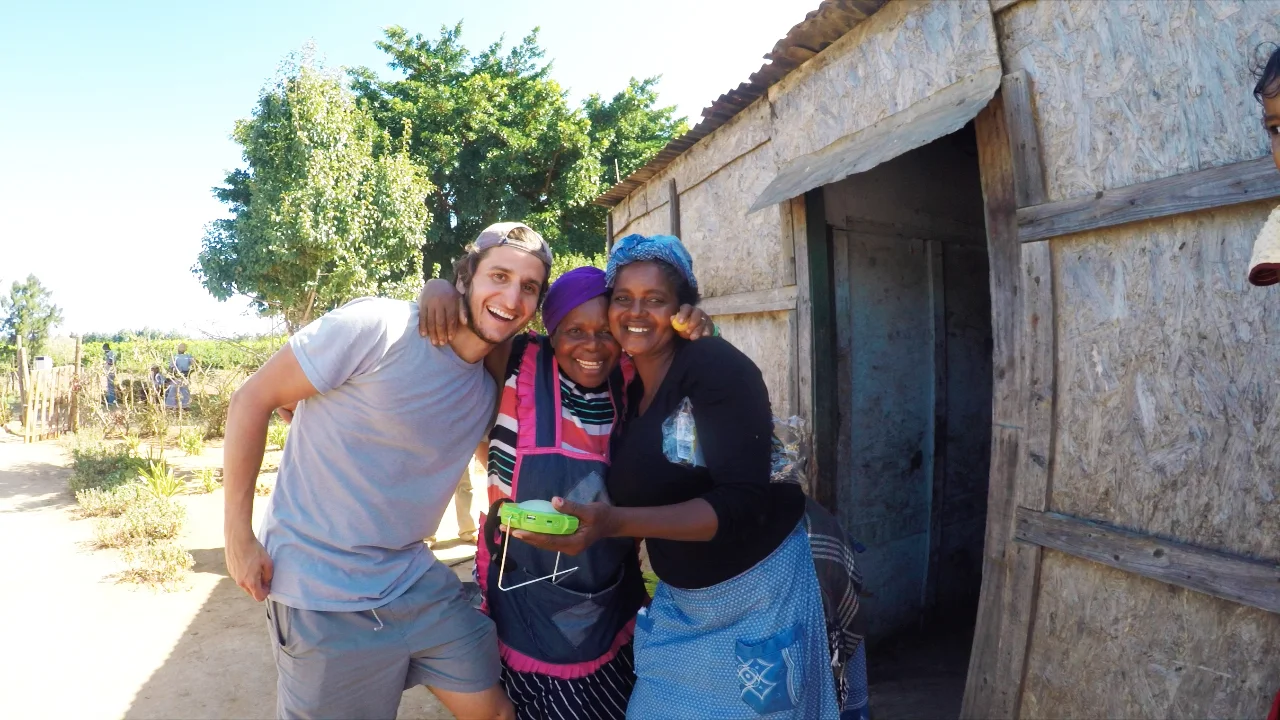 We had a great time in early 2016 distributing solar powered LED lights made by Naturally Solar ! These lights, which can also be used to charge a cell phone, were a huge hit in Langbos, Addo - an informal settlement with no electricity. Distributing these lights was part of our larger census project where we went door-to-door to every single home in Langbos conducting an in-depth census to gather information on health, employment, education, safety, and other topics to learn more about the Langbos community. This census will provide incredibly valuable data to help identify the greatest needs and opportunities in the community. We are currently compiling this data, as well as some great footage from this project, and we look forward to sharing more soon! Thank you to Naturally Solar for your generosity and help with this project! And thank you to the Langbos community for welcoming us into your community and homes-- it was a pleasure to get to know you all better and we look forward to future projects in Langbos! 