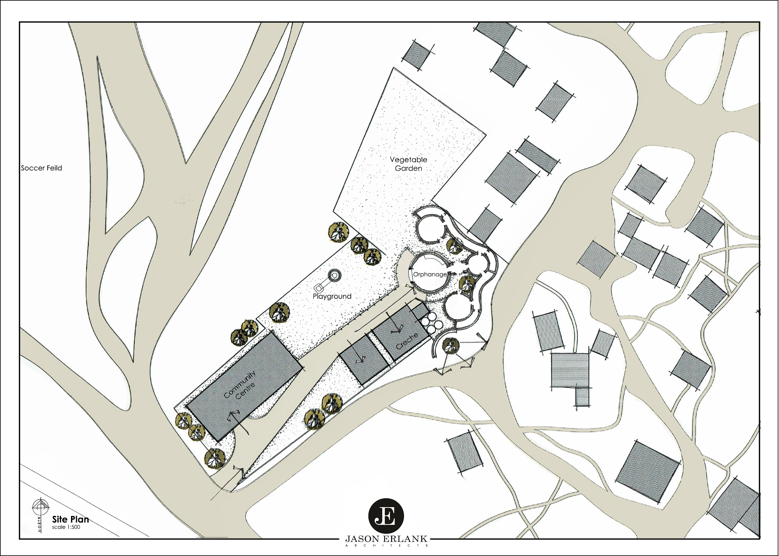 The Langbos Children's Shelter will be an addition to the existing Langbos Creche & Care Centre in the heart of the Langbos community.