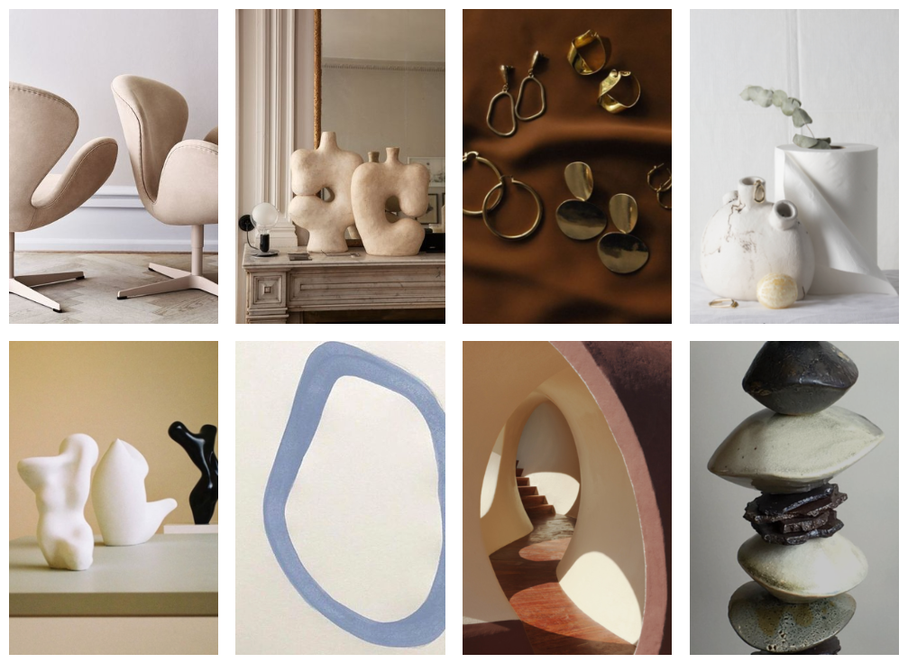 Abstract and Organic Shapes