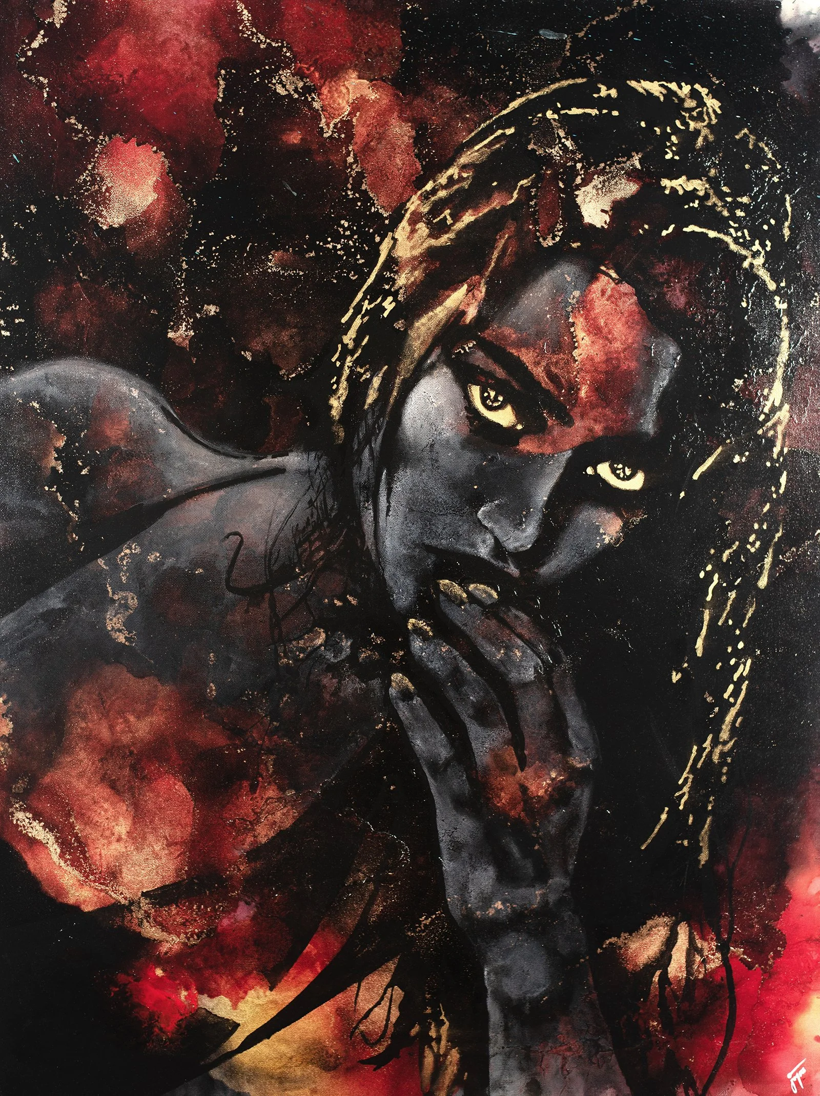 BOLIDE
30" x 40"
Acrylic, Inc on Canvas