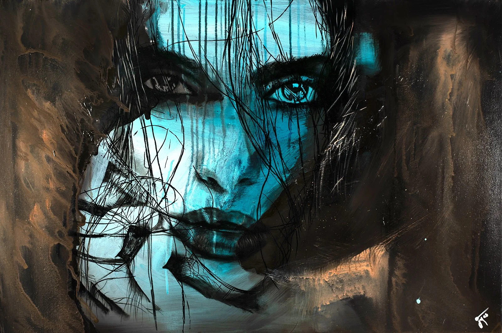 CLOVEN
24" x 36"
Acrylic on Canvas