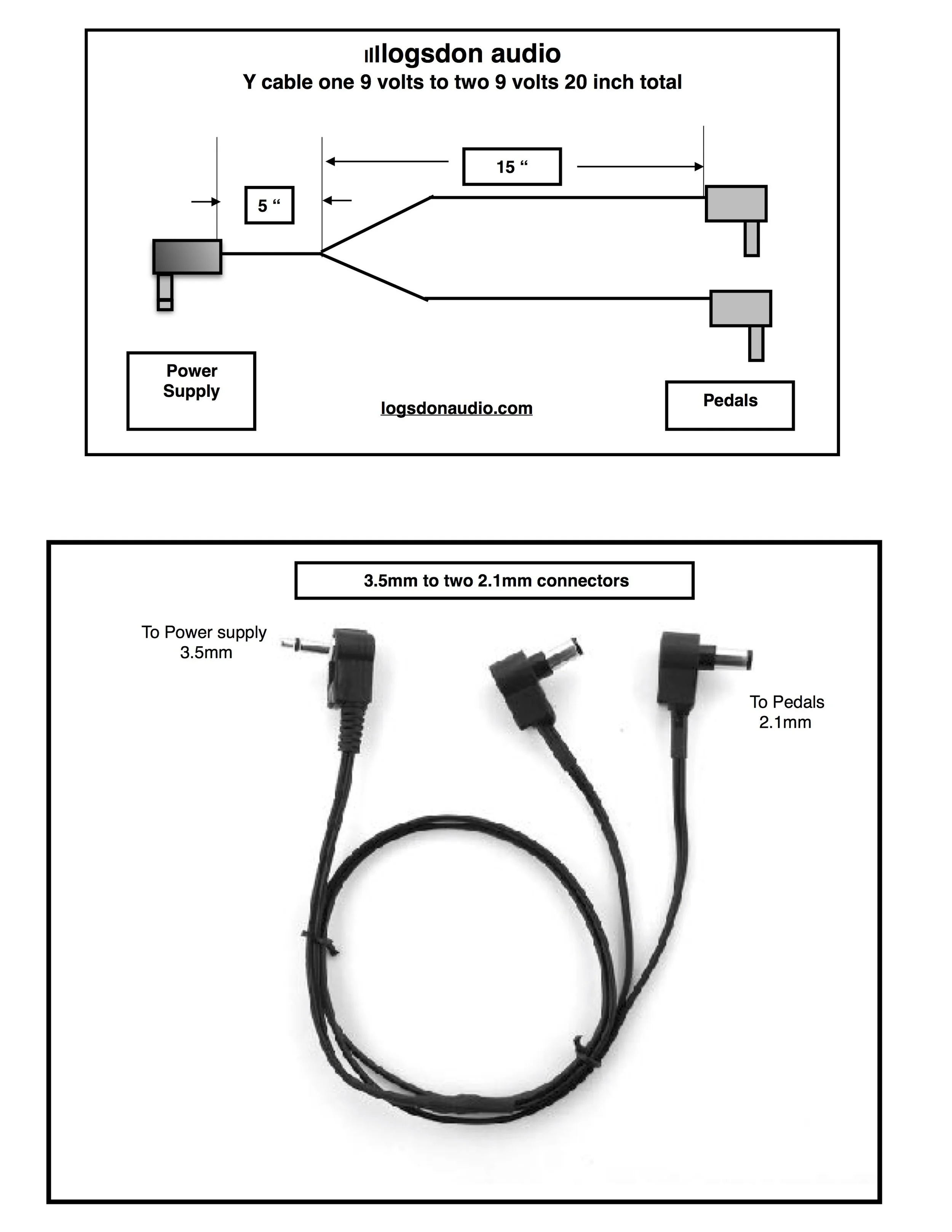 One 9-volt to Two 9-volts | Logsdon Audio