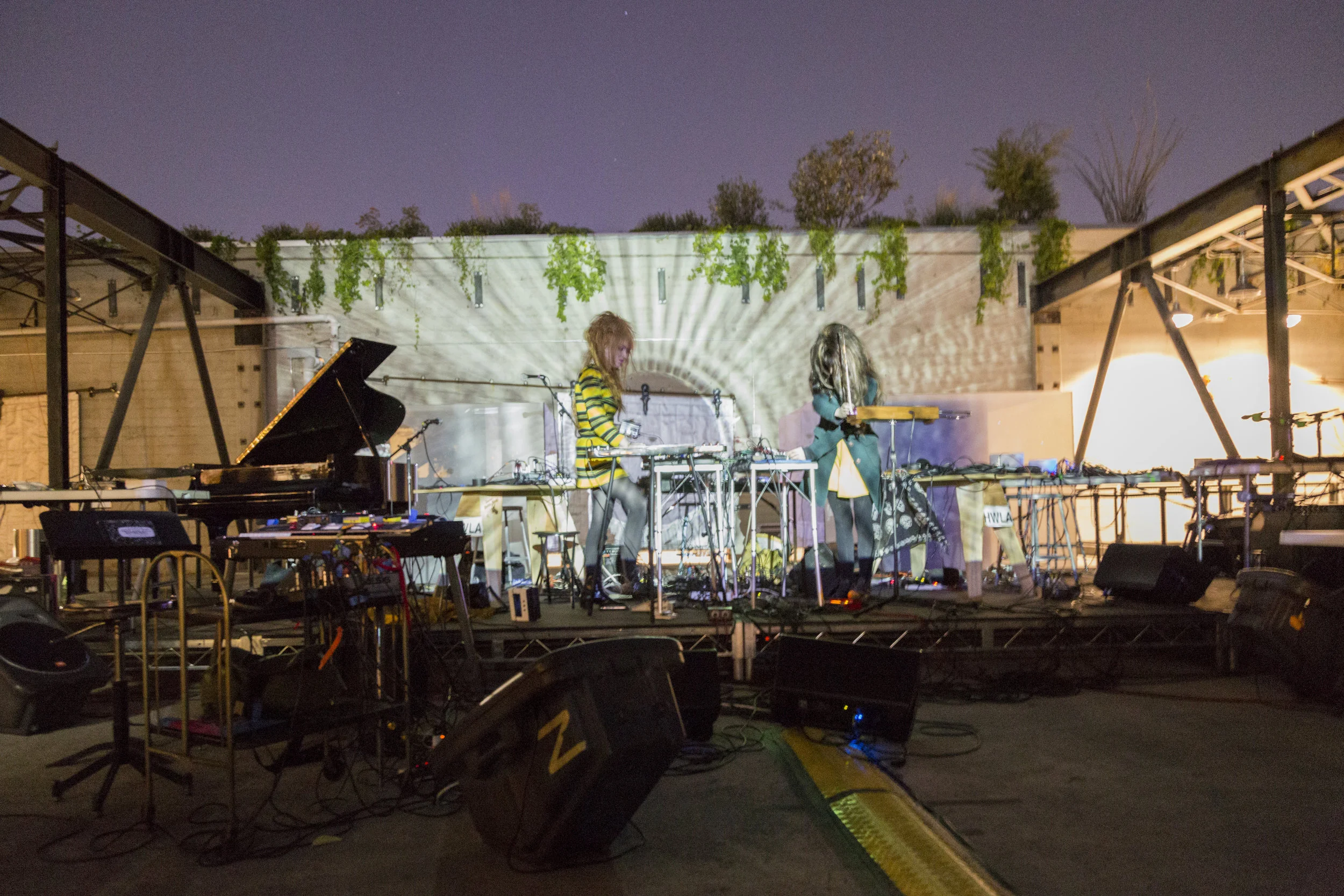 At Hauser & Wirth Los Angeles. Photo by Noe Montes.