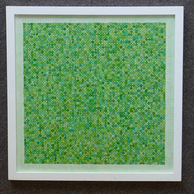 My 16 x 16&quot; watercolor titled Green 3,136 was exhibited in the Palm Springs Artists Council exhibition last night. It was sold within 30 minutes!