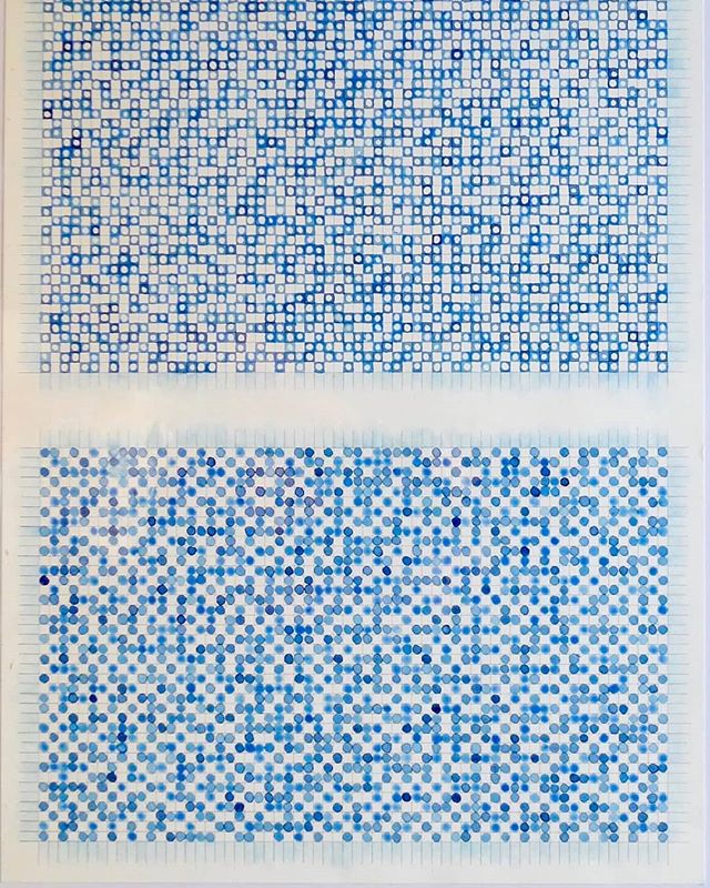My 18x24&quot; watercolor, Cerulian+Prussian Blue 5,120, is now on display at the Artist Council exhibition in Palm Desert Center.