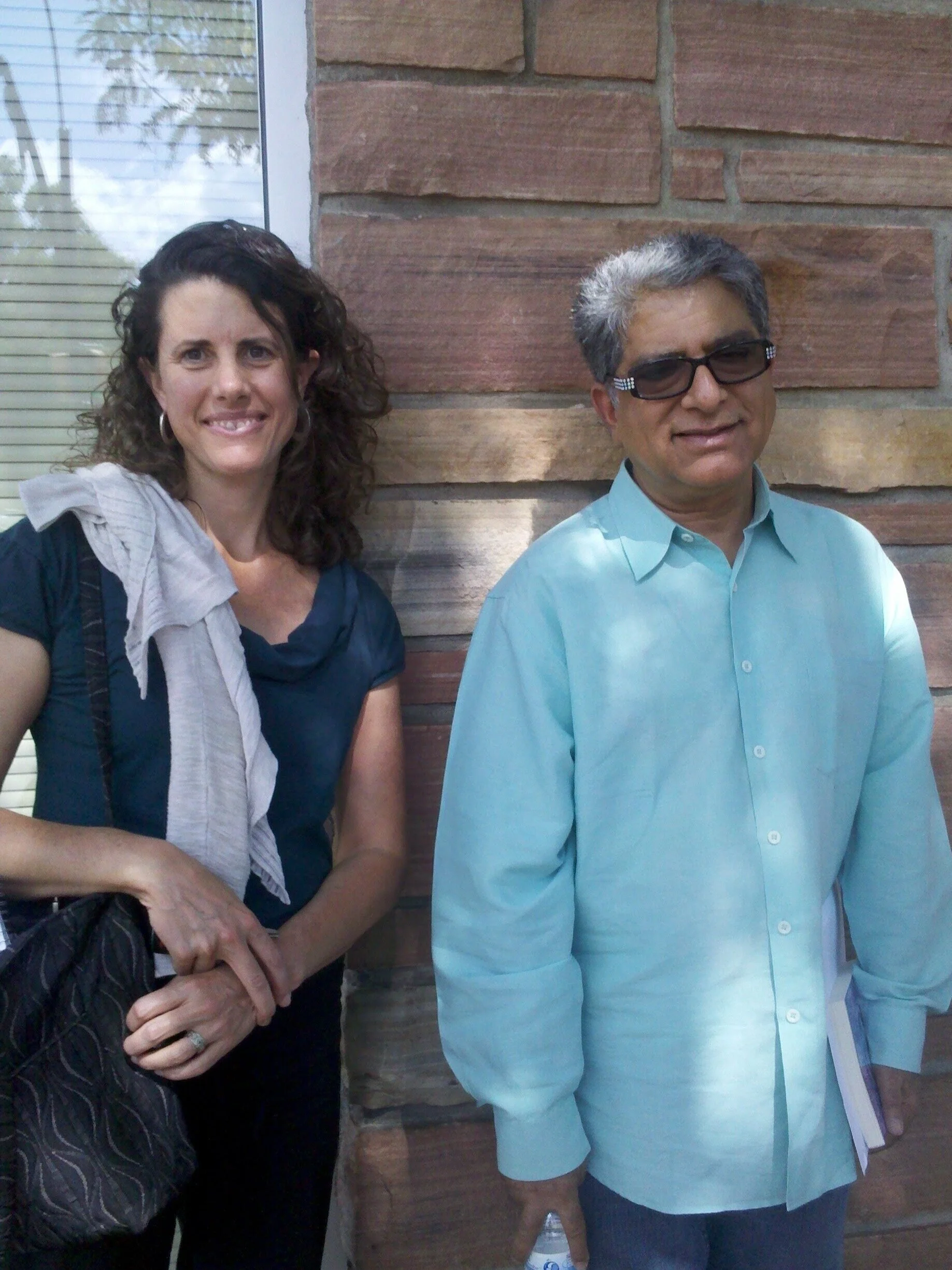 Molly + Deepak Chopra