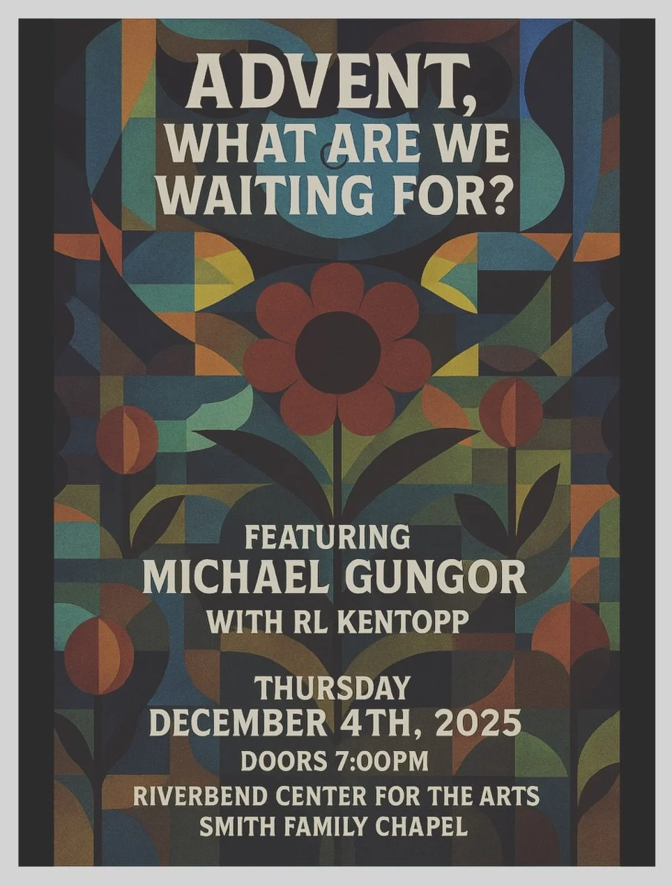 I'm excited to share some of my favorite Advent songs next week with my new friend @michaelgungor  Ticket link in bio