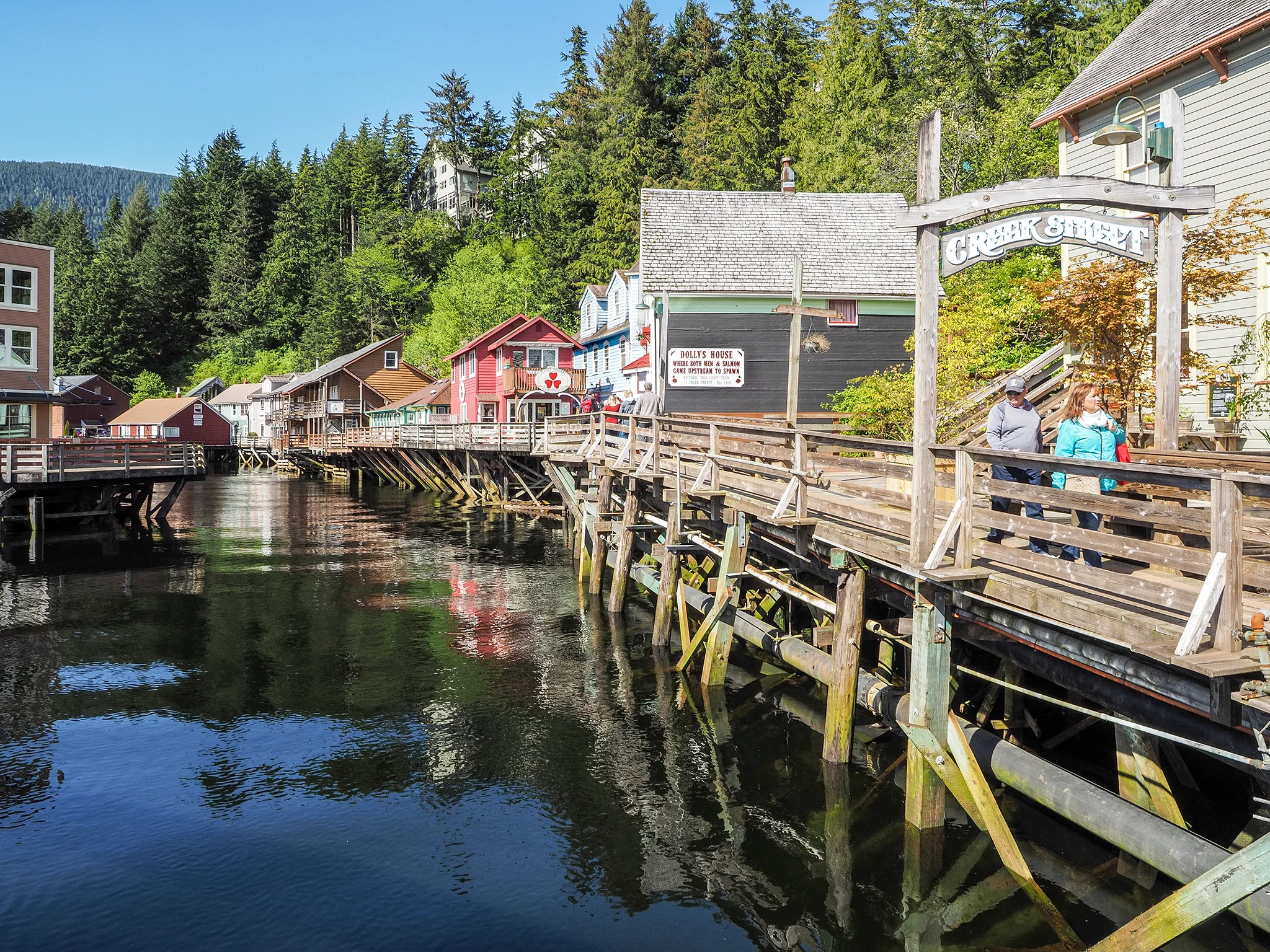 Creek Street, Ketchikan.