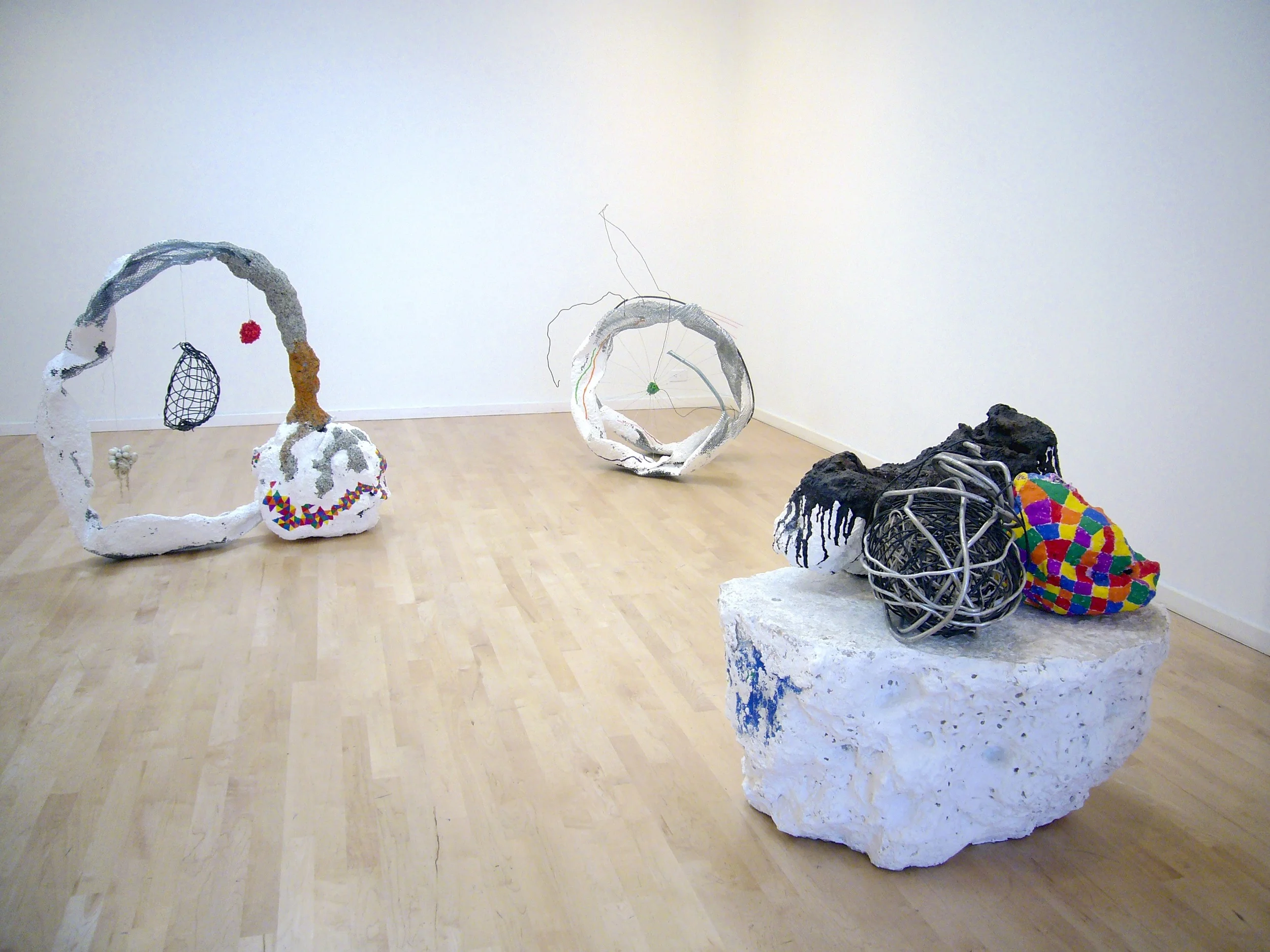Installation view: Daniel Weinberg Gallery, 2010