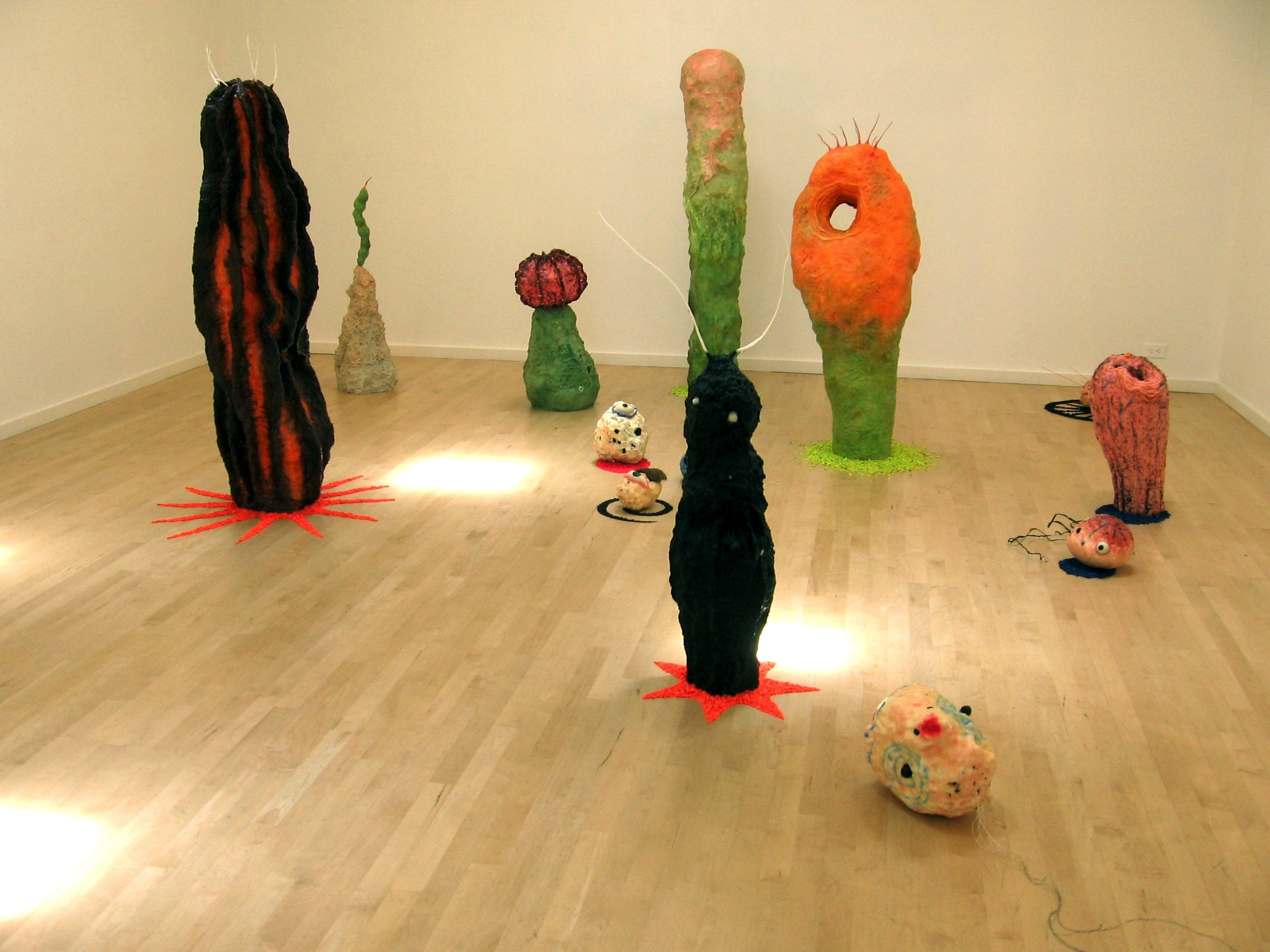 Installation view: Daniel Weinberg Gallery 2006