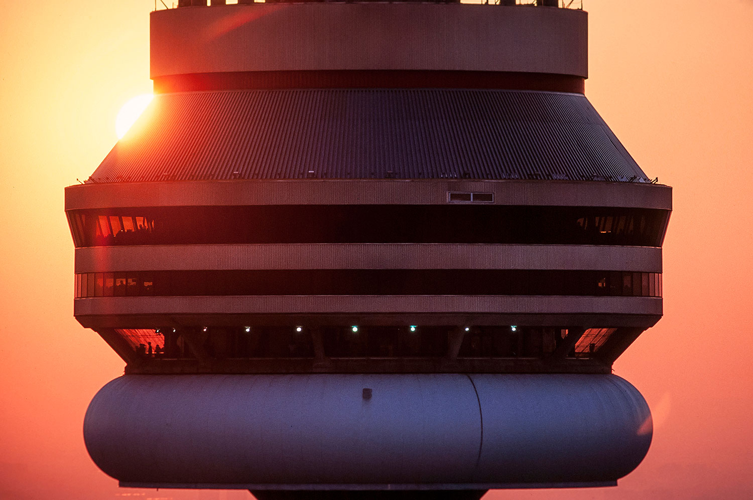 Aerial photo of the CN Tower, Toronto