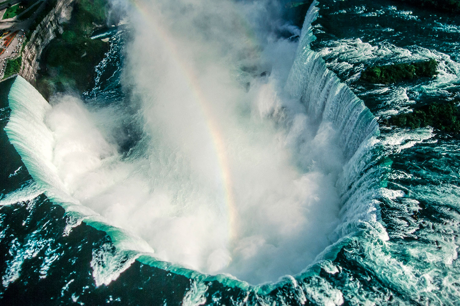 Aerial photo of Niagara Falls, Canada