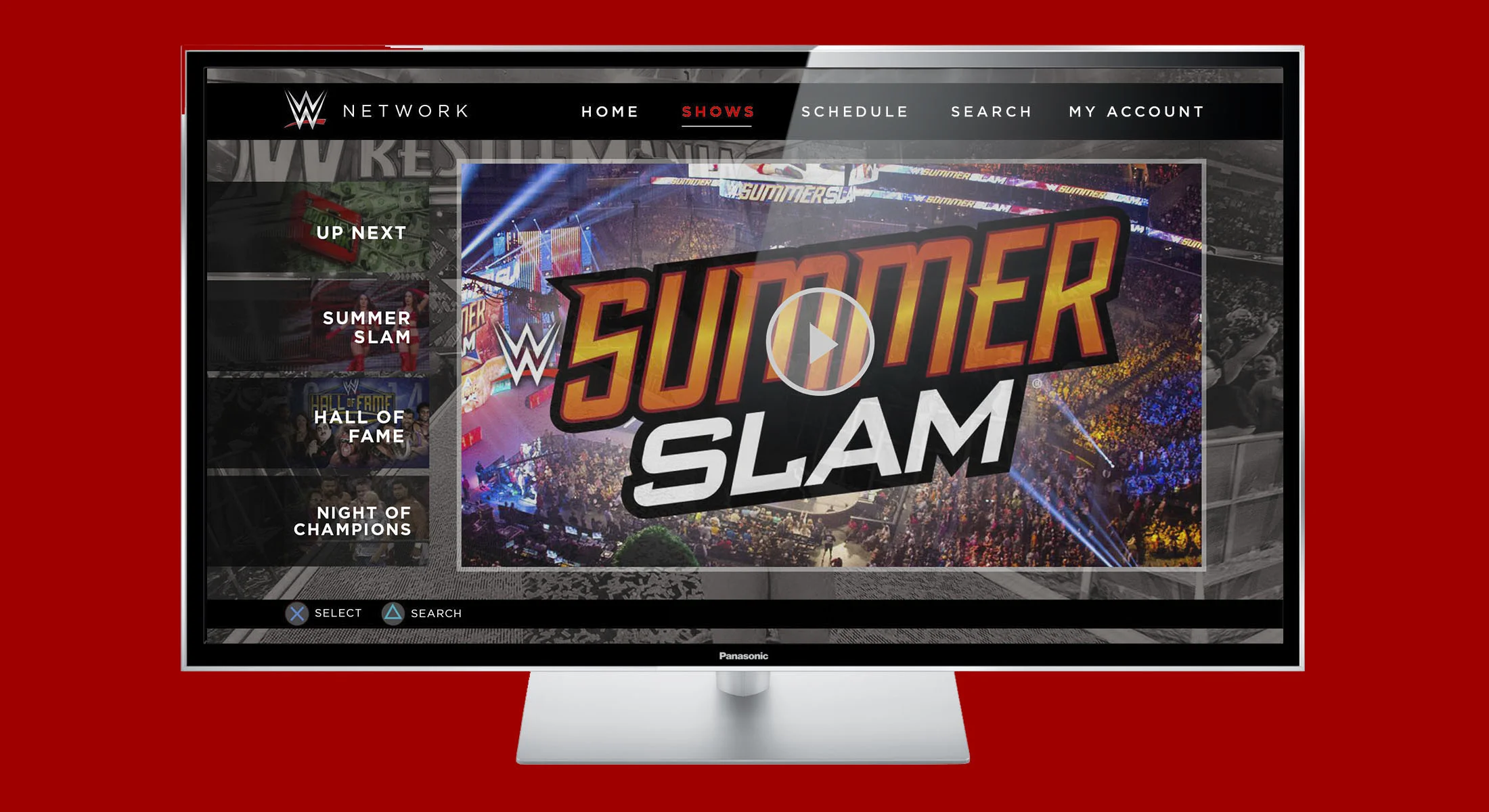 WWE Network Interface Redux