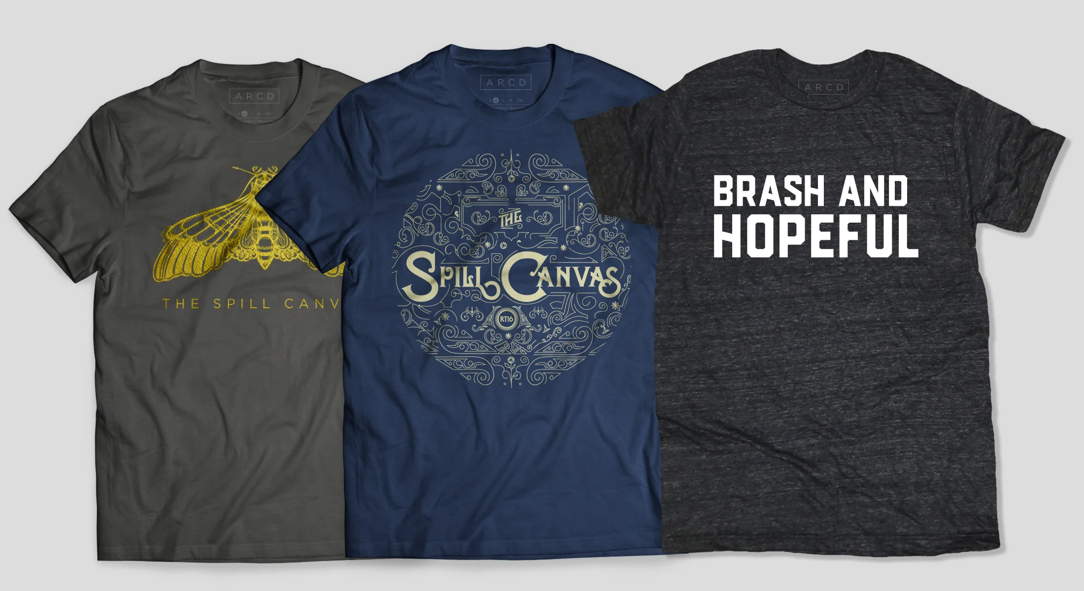 Spill Canvas Merchandise Designs