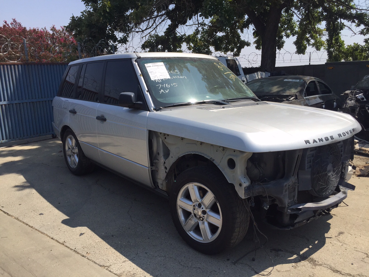 Parting out 2004 Range Rover