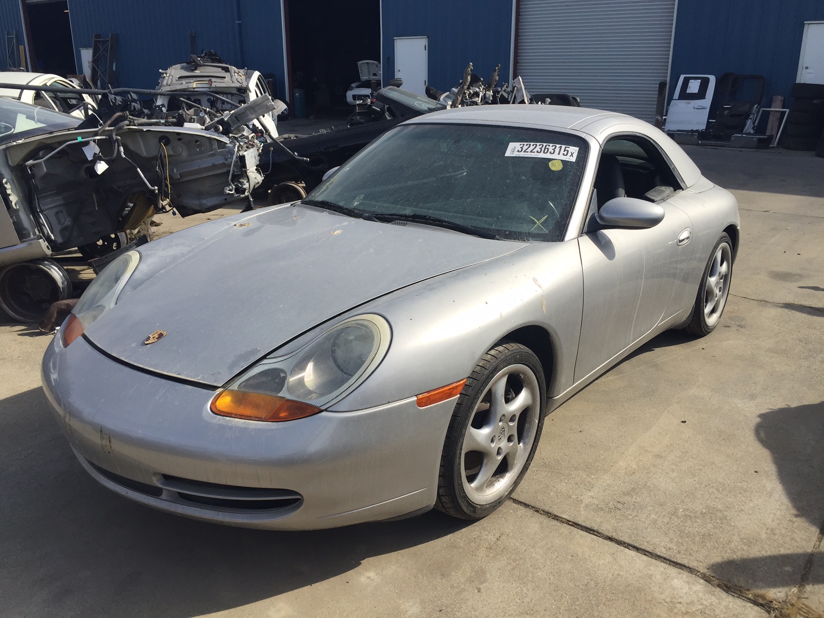 Parting out Porsche 911