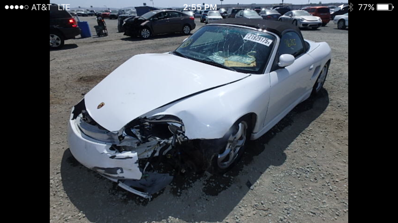 Parting out Boxster