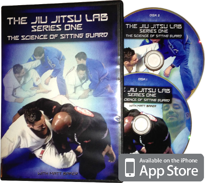 Sitting guard instructional dvd Matt Baker Brazilian Jiu Jitsu 