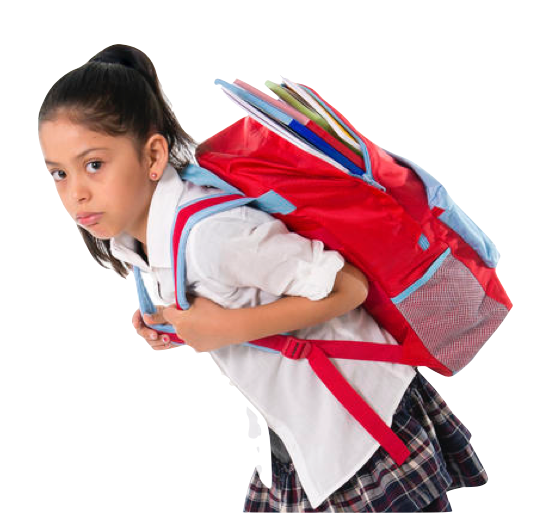 Portrait Of Asian Child In School Uniform With School Bag On White  Background Isolated Stock Photo, Picture and Royalty Free Image. Image  62407047.