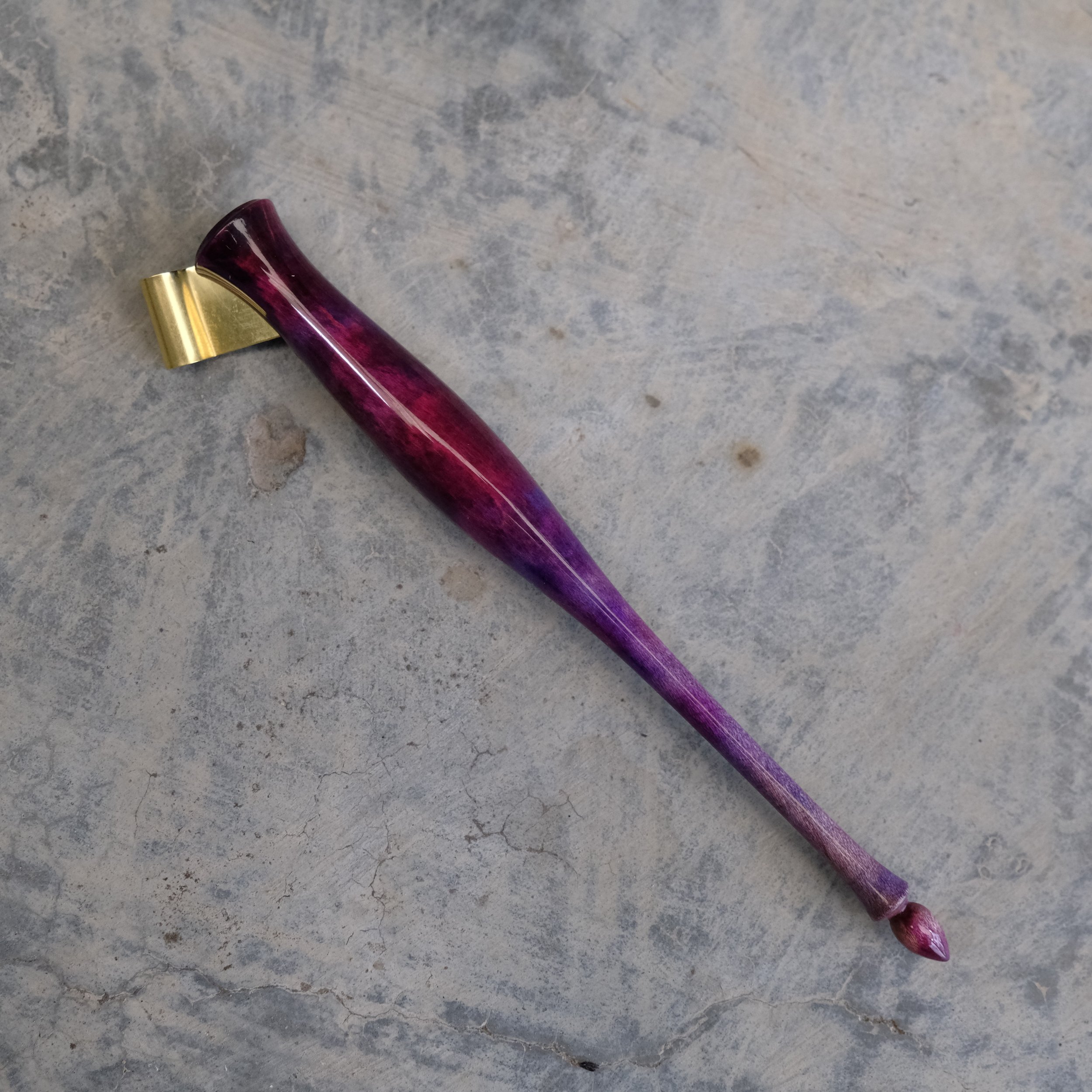 the-purple-of-the-heart-dyed-curly-maple-oblique-pen-holder.jpeg