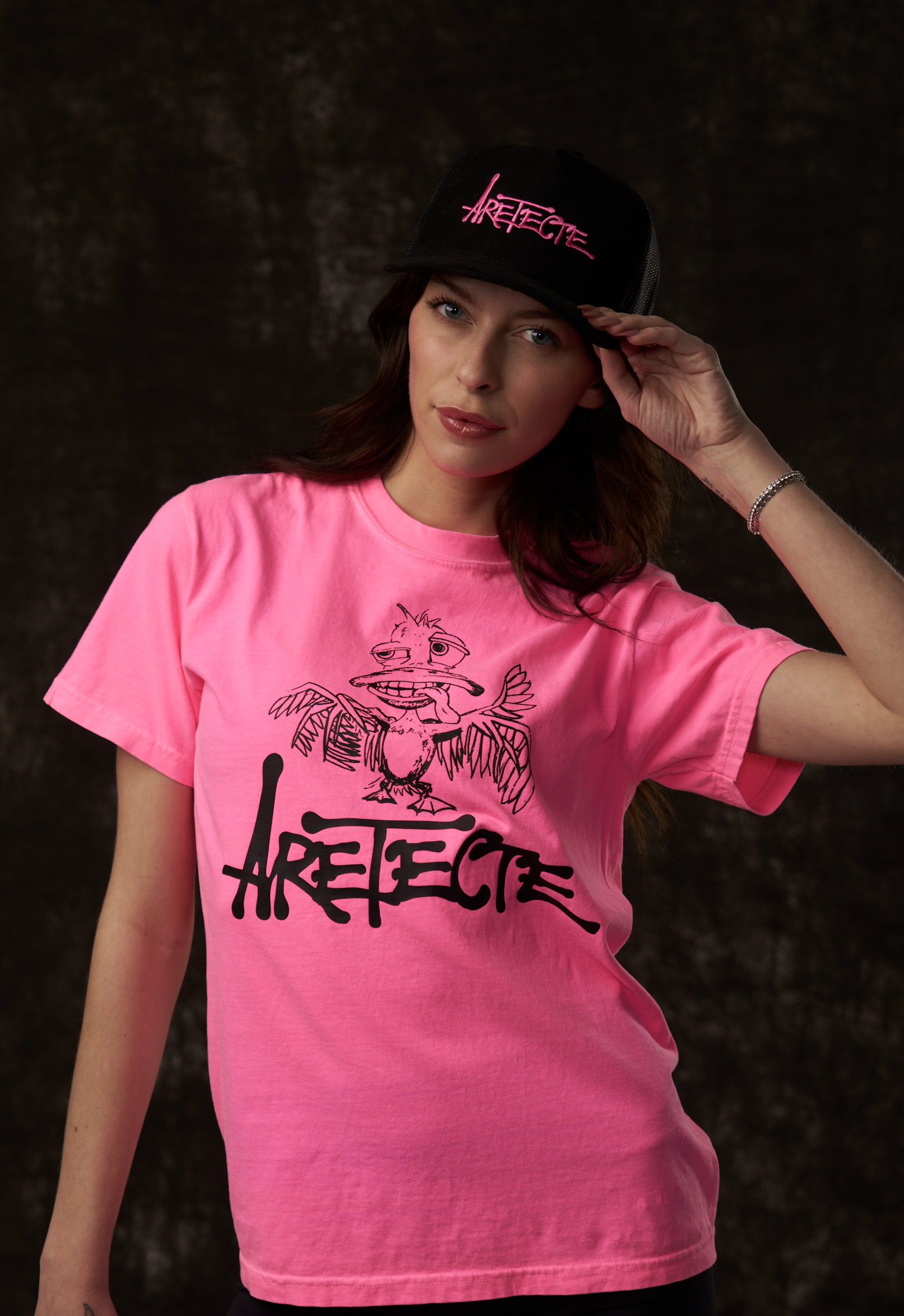 Aretecte What The Duck T-Shirt Pink