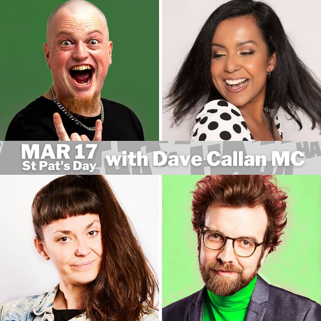 📣 Just added #MICF Golden Gibbo 🏆nominee Fran Middleton to Wed 17 #StPatricksDay #shenanigans with Dave Callan MC. Fran joins fellow returned Perthling Luke Ryan (heard on Nova, @mix945perth and seen on @natgeoau &amp; @nickelodeon_au ): QLD #podca