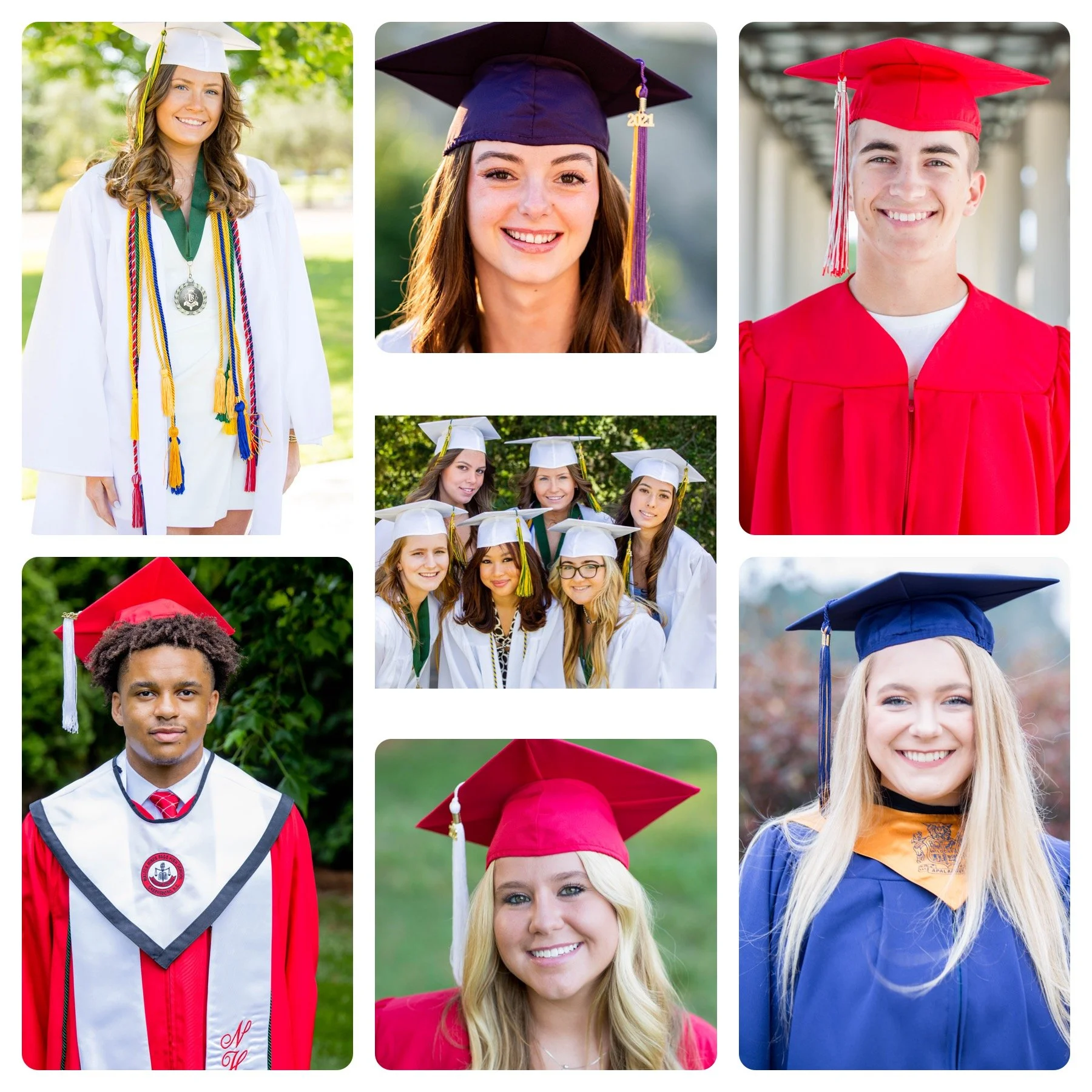Senior Portraits - Hats and Gowns