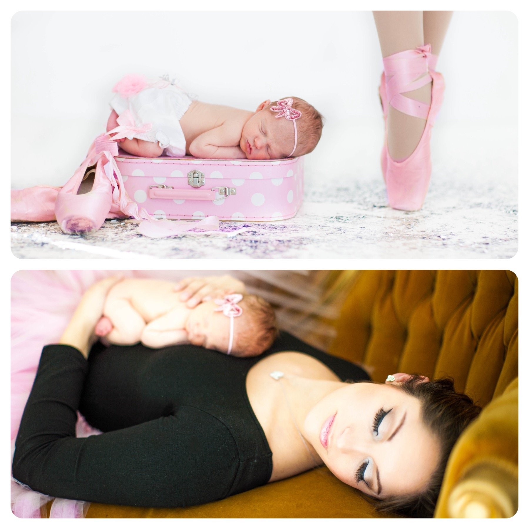 Newborn Photoshoot - Ballerina