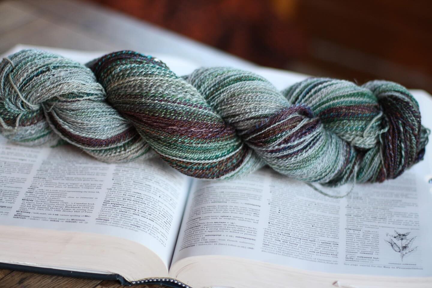 This weekend promises to be more temperate than last weekend&rsquo;s -50&deg; and we have Valentines mostly ready so I&rsquo;m planning to spend some real time in the studio. 
I&rsquo;m feeling called to weave up the pile of handspun gradients I have